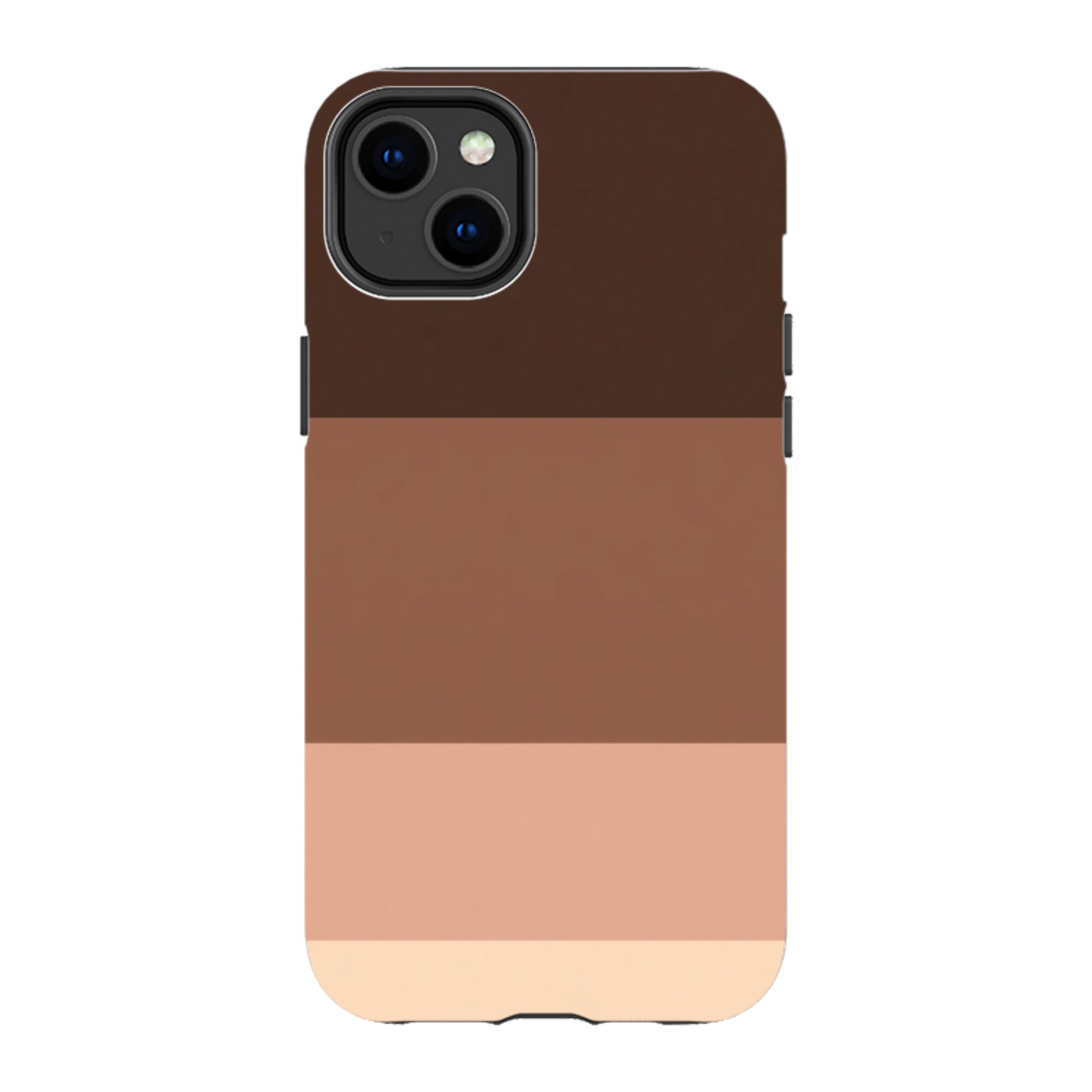 iPhone Tough Case - Brown Gradient