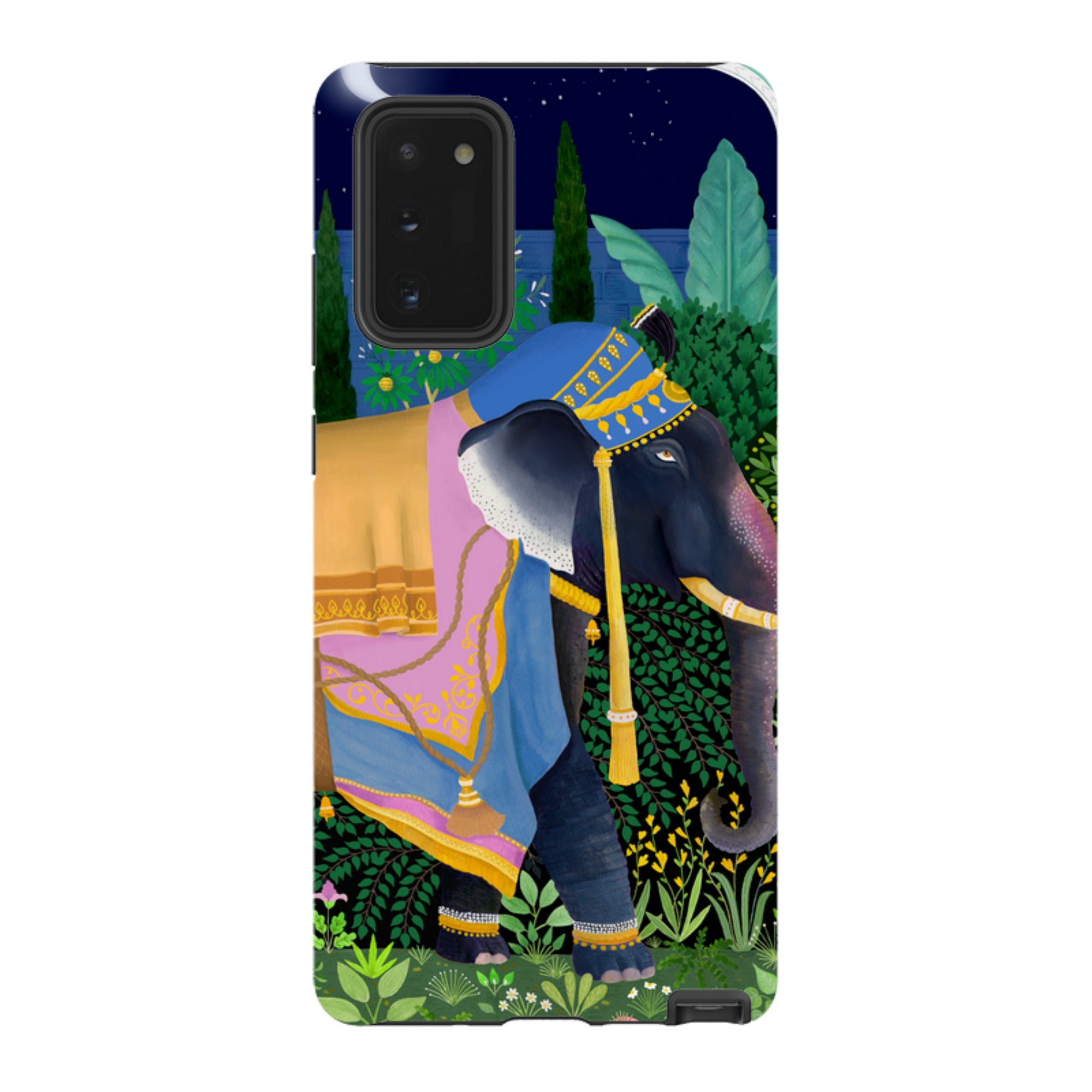 Samsung Tough Case - Indian Elephant By Bex Parkin