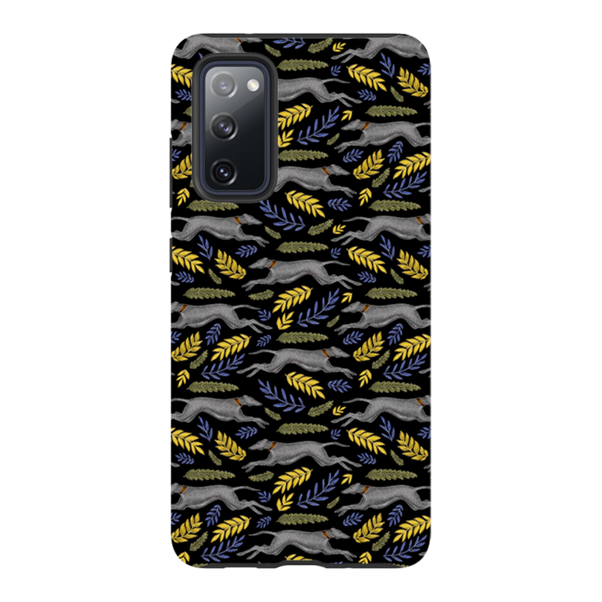 Samsung Tough Case - Greyhound Pattern By Catherine Rowe