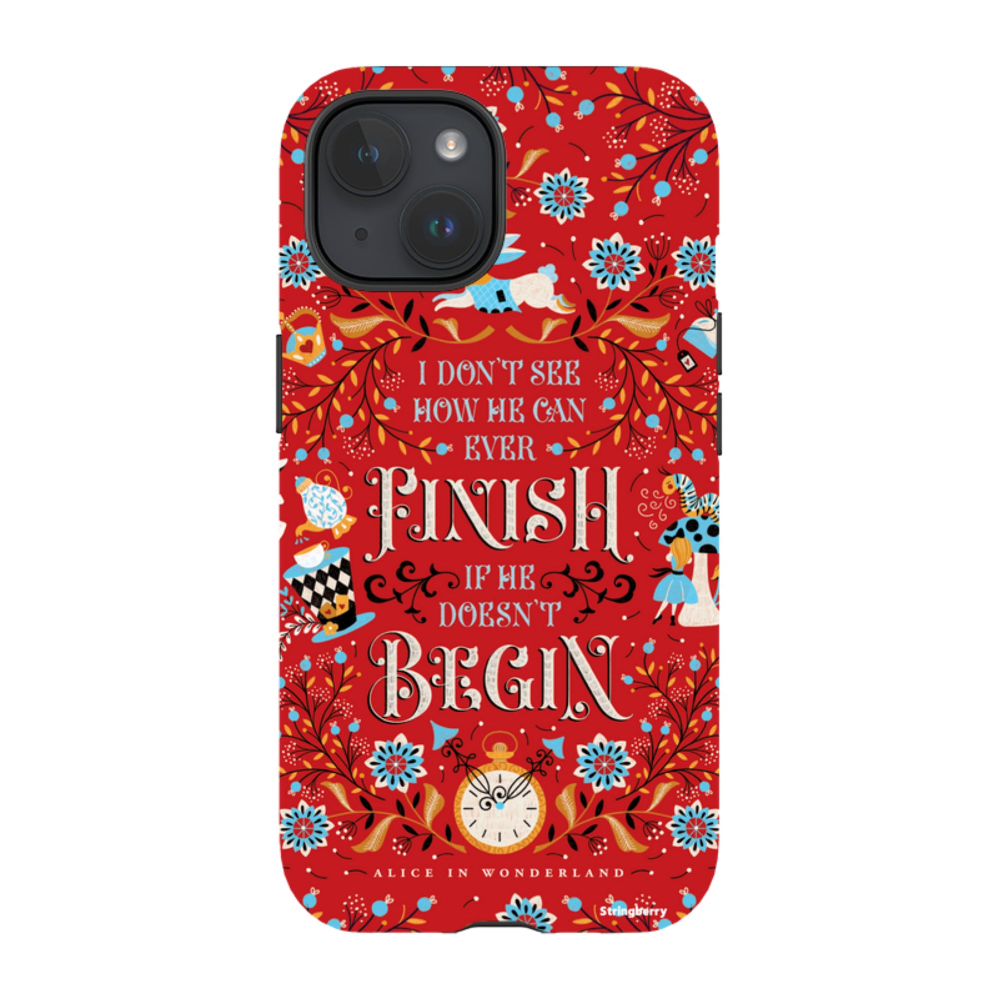 iPhone Tough Case - Alice By Jenny Zemanek