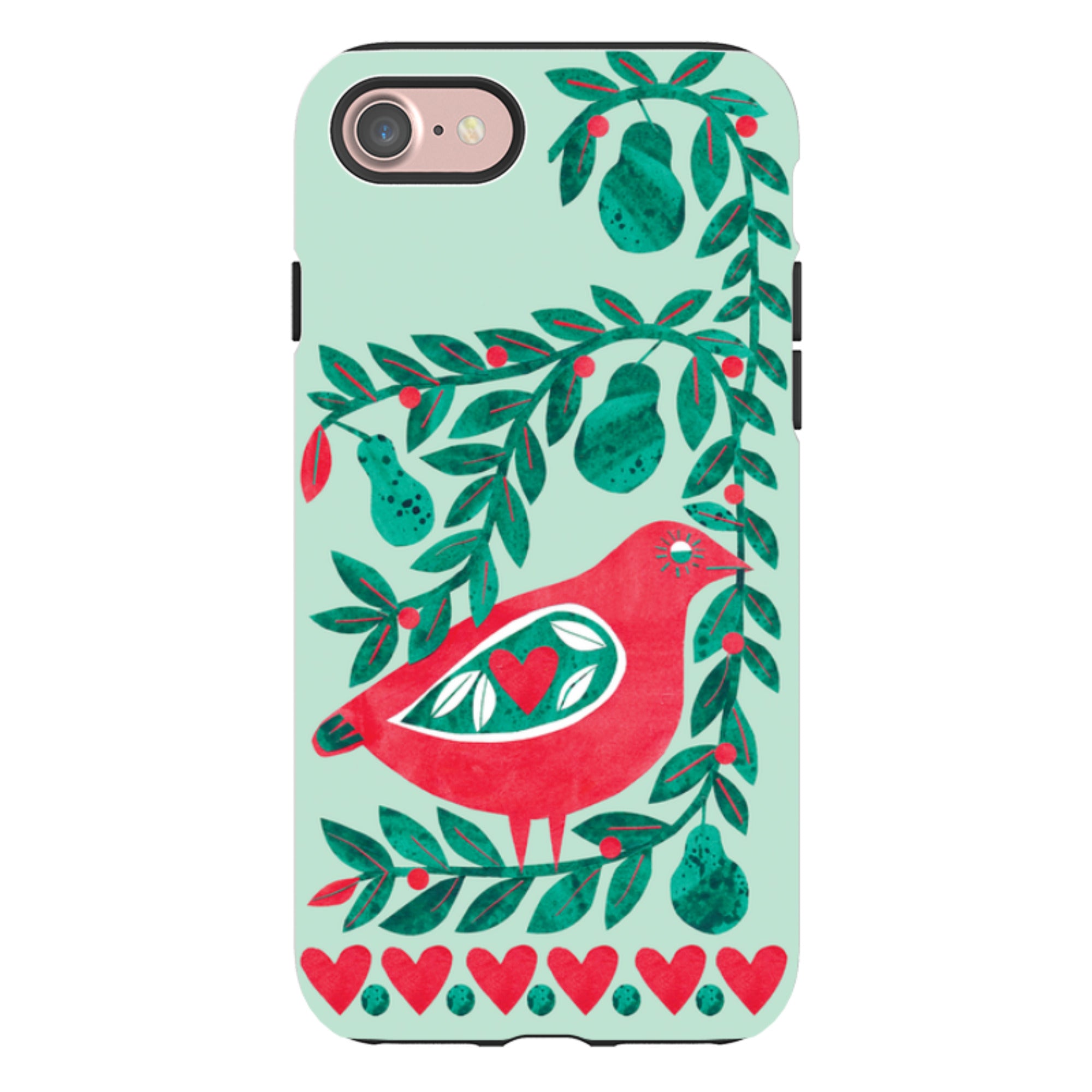 iPhone Tough Case - Partridge With Pears By Tracey English