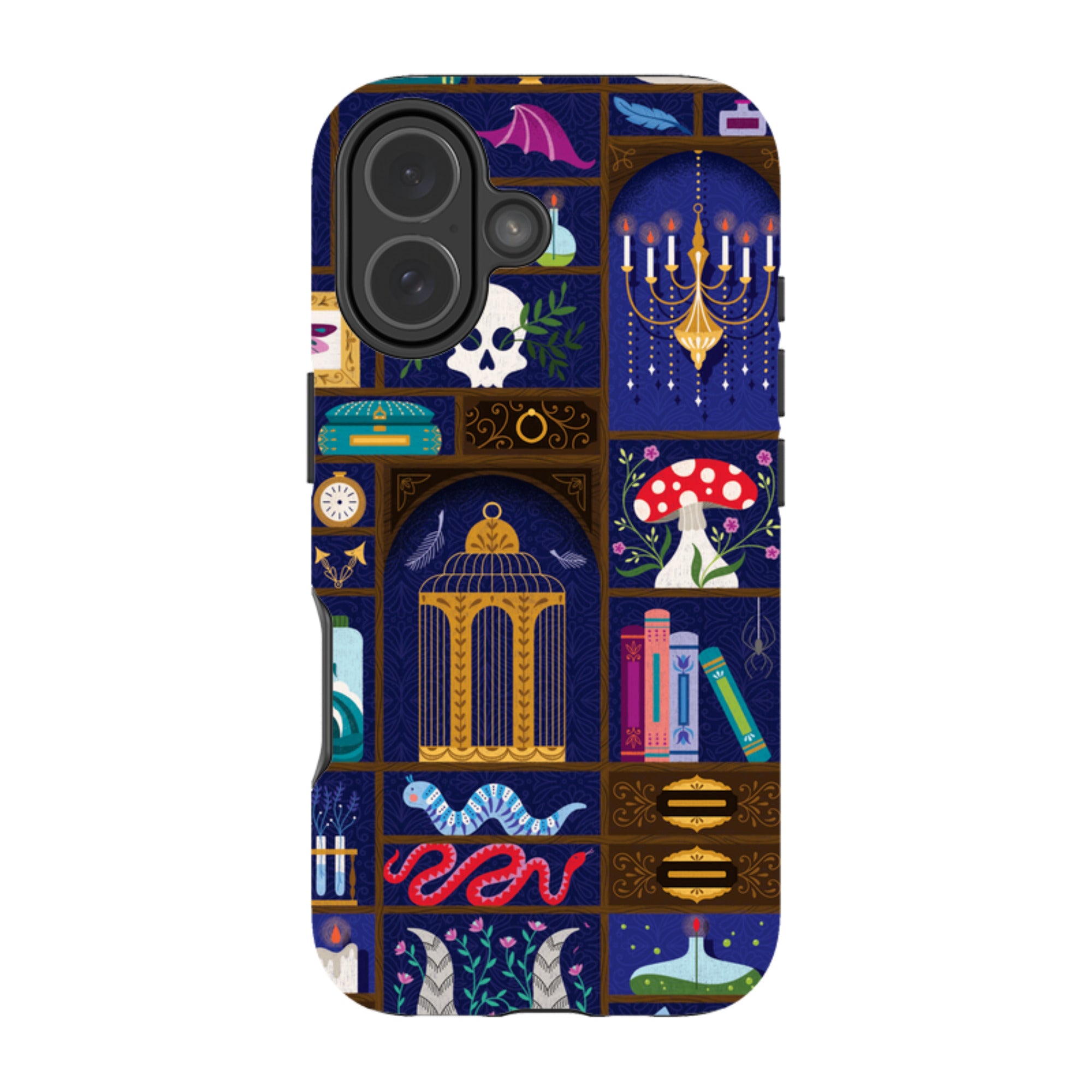 iPhone MagSafe Tough Case -  Cabinet Of Curiosities By Jenny Zemanek