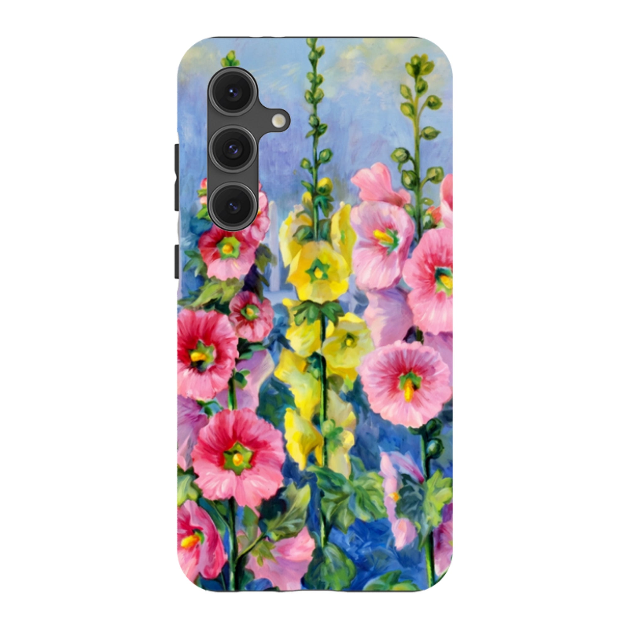 Samsung Tough Case - Hollyhock Garden