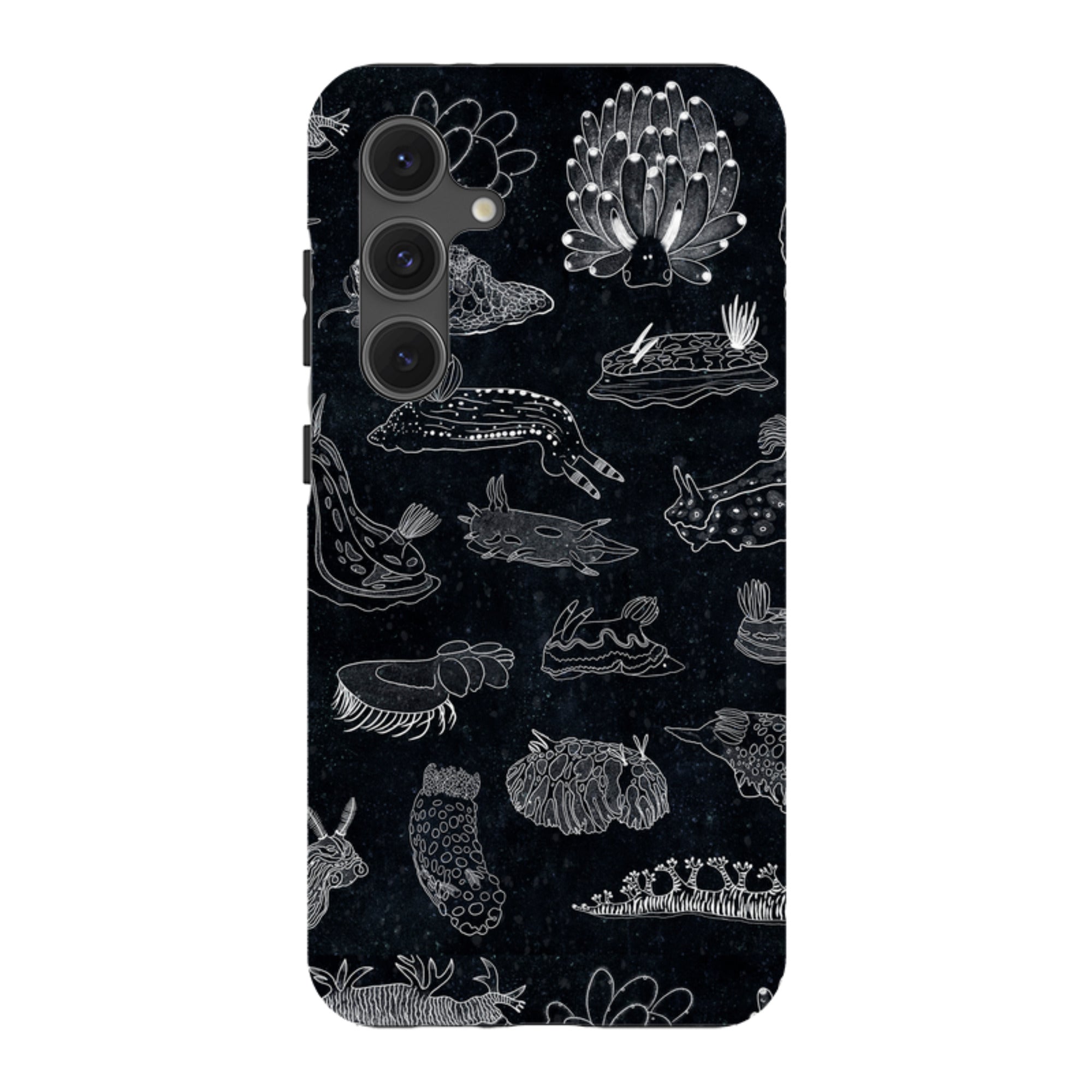 Samsung Tough Case - Nudibranch Line Drawing By Katherine Quinn