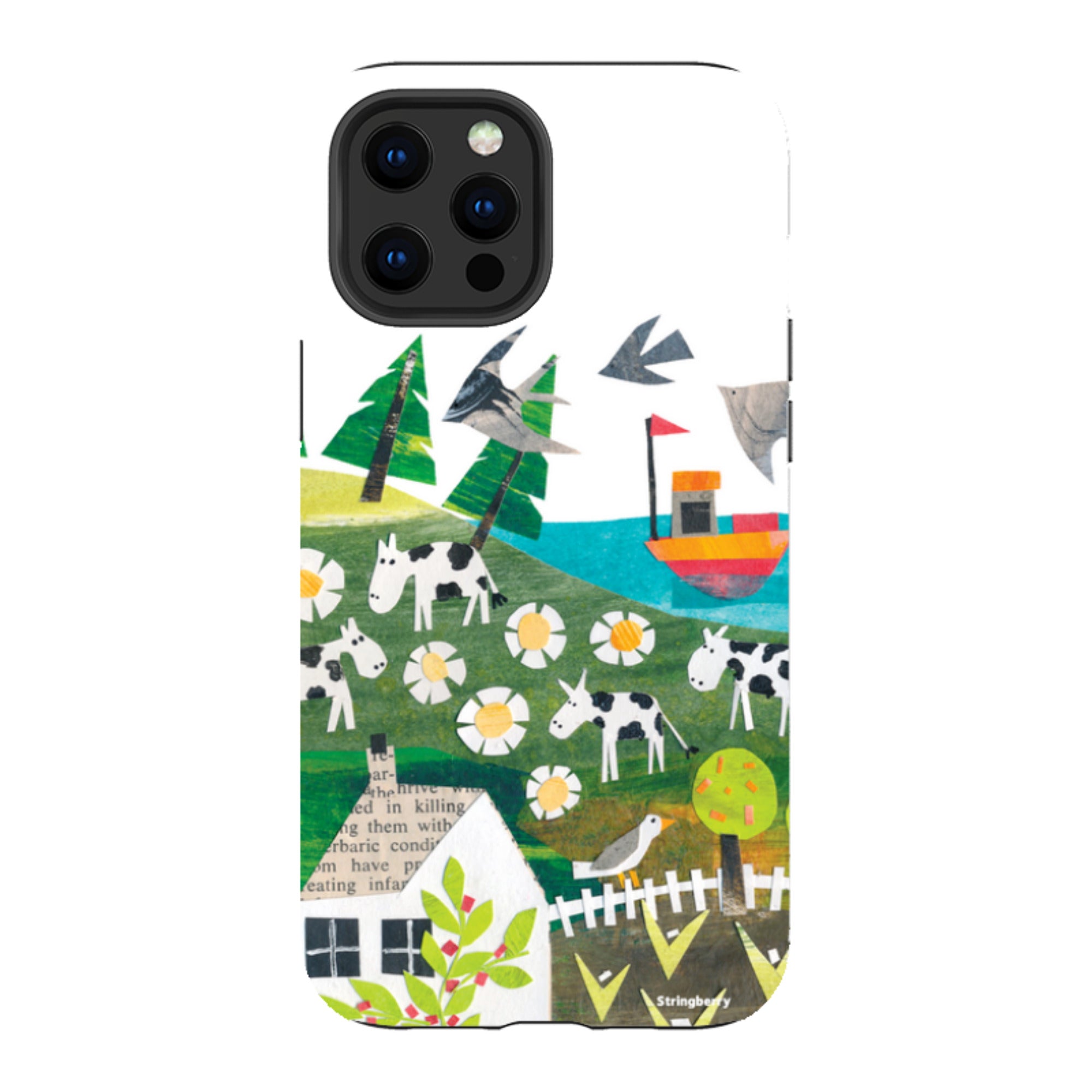 iPhone Tough Case - Countryscape VII By Tracey English