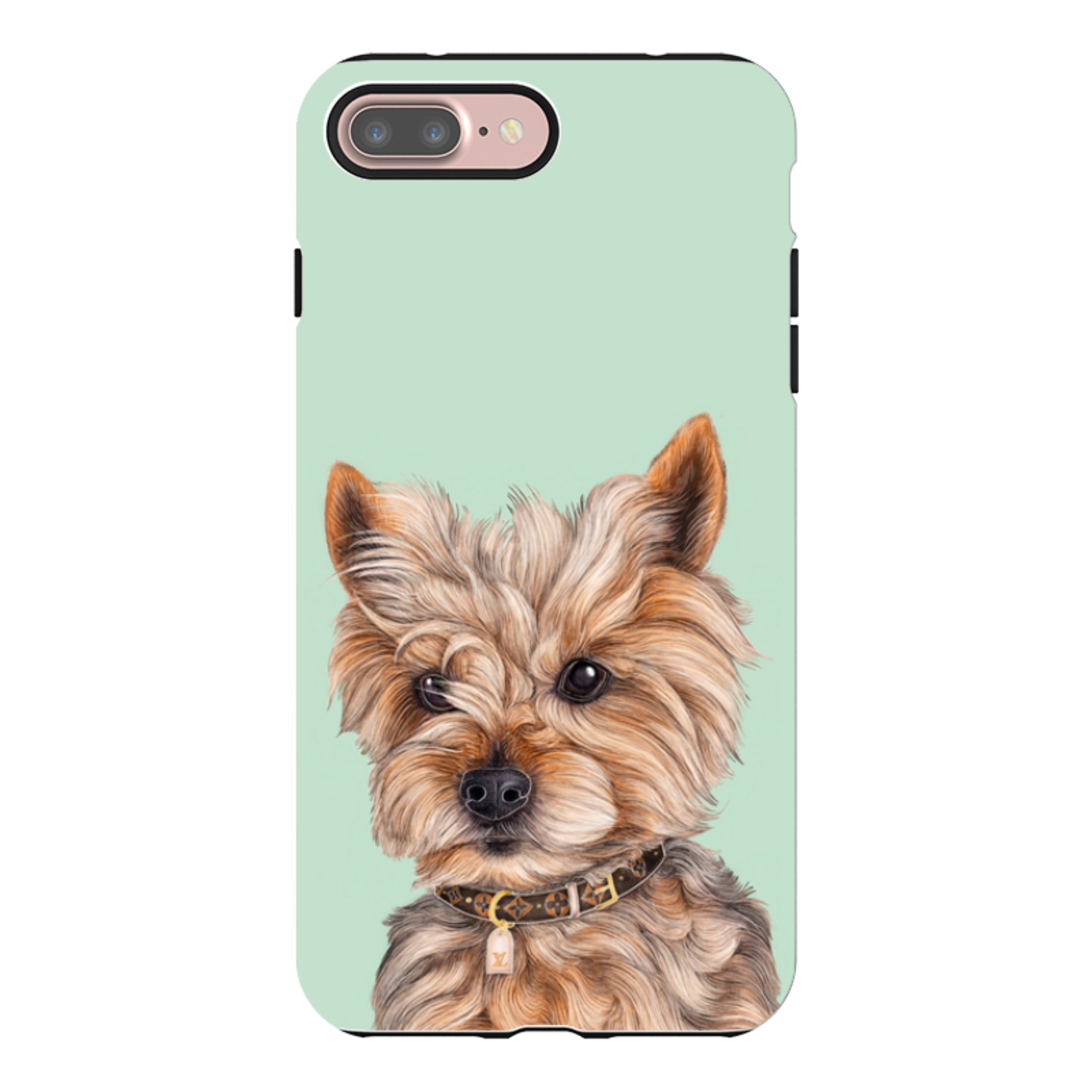 iPhone Tough Case - Yorkie By Catherine Rowe
