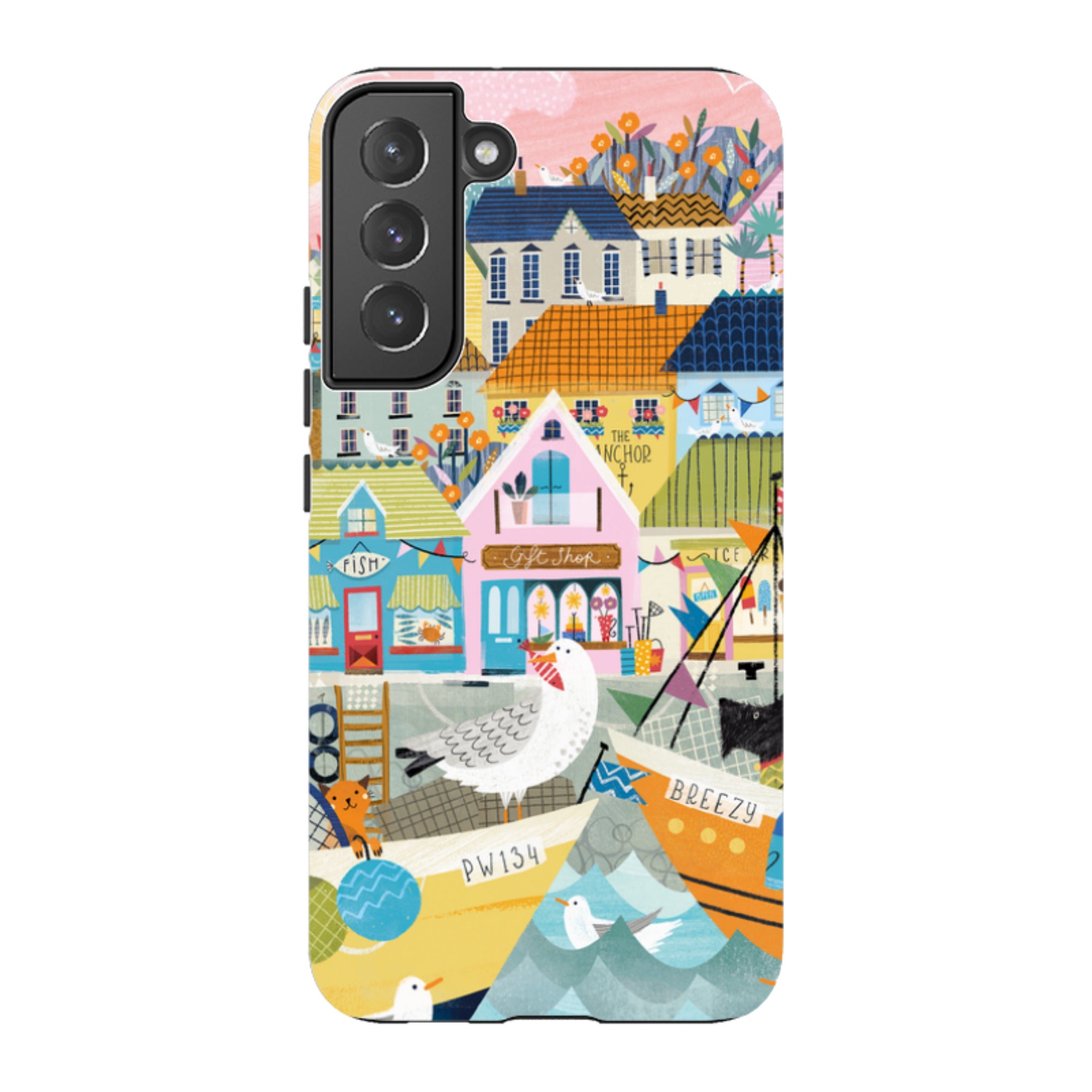 Samsung Tough  Case - Harbour 1 By Ali Brookes