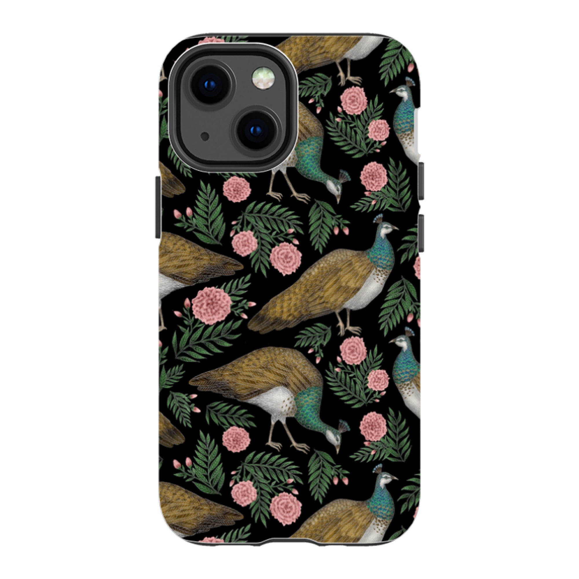 iPhone Tough Case - Peahen By Catherine Rowe