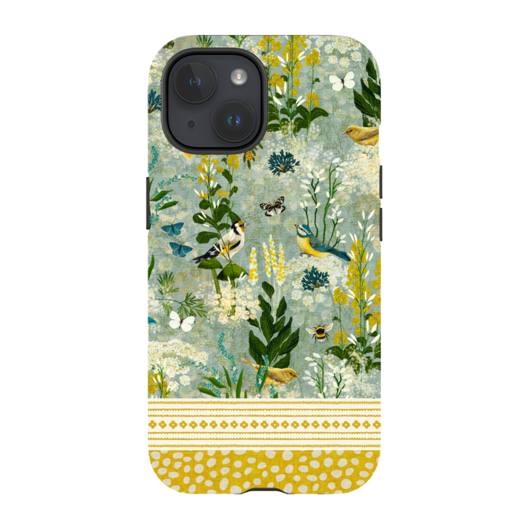 iPhone Tough Case - Song Bird Garden 2 By Katherine Quinn