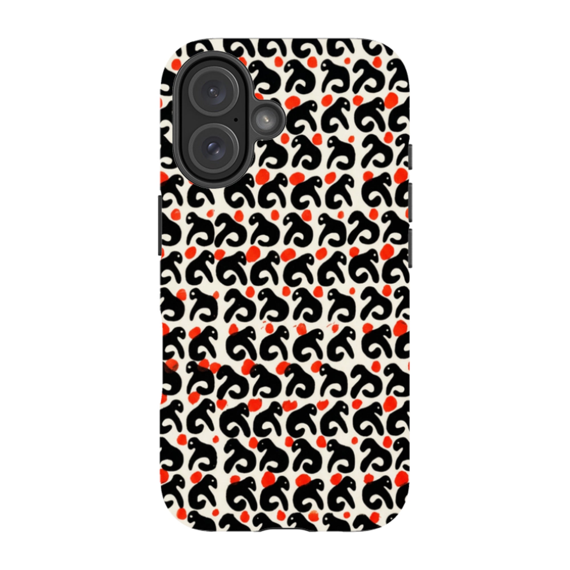 iPhone Tough Case - Abstract Cutouts