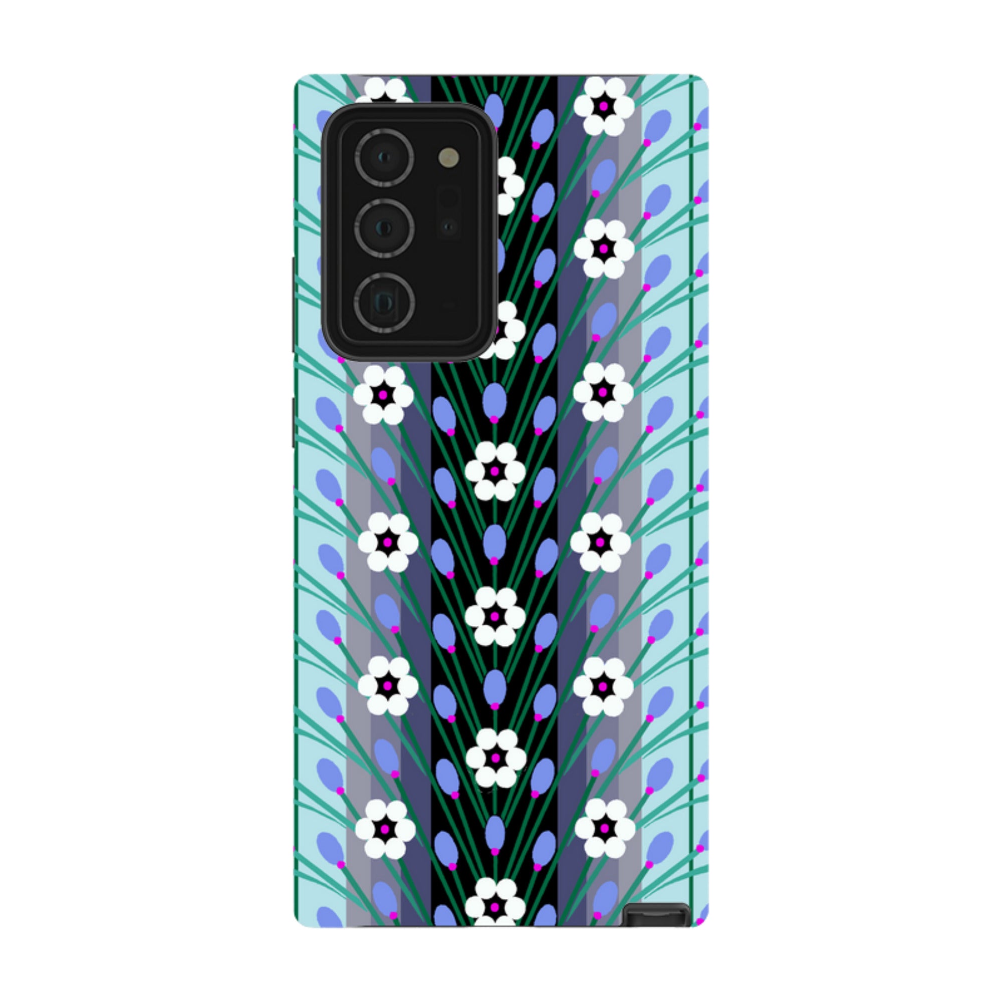 Samsung Tough  Case - Lavender Blue By Cressida Bell