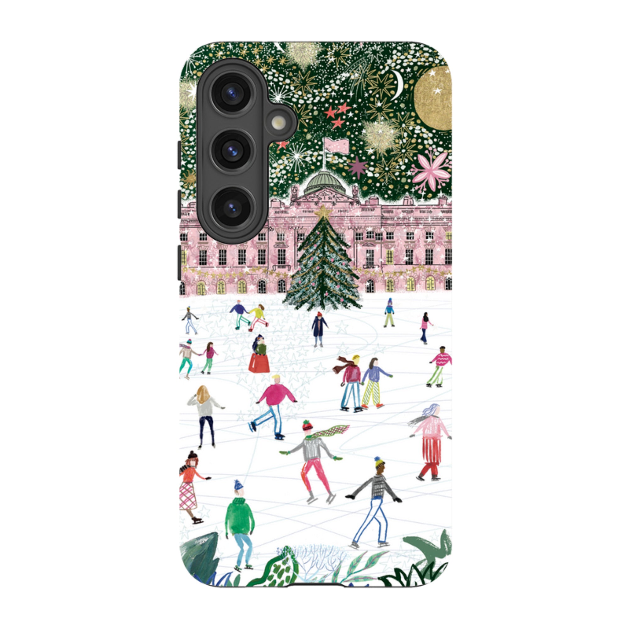 Samsung Tough Case - Skating At Somerset House By Emma Frances Grant