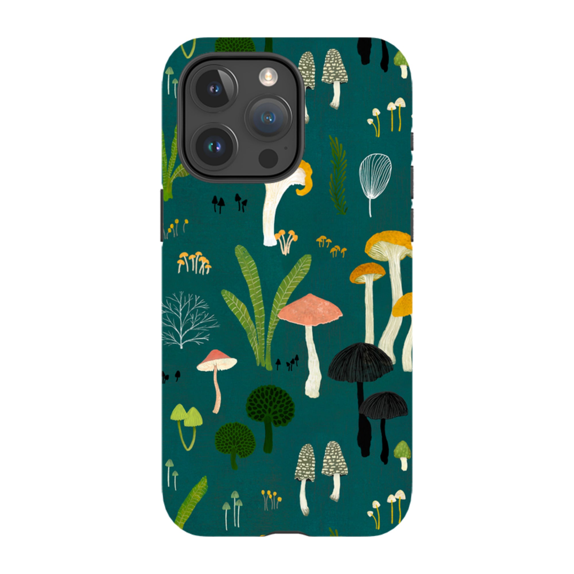 iPhone MagSafe Tough Case - Mushroom Lake By Katherine Quinn
