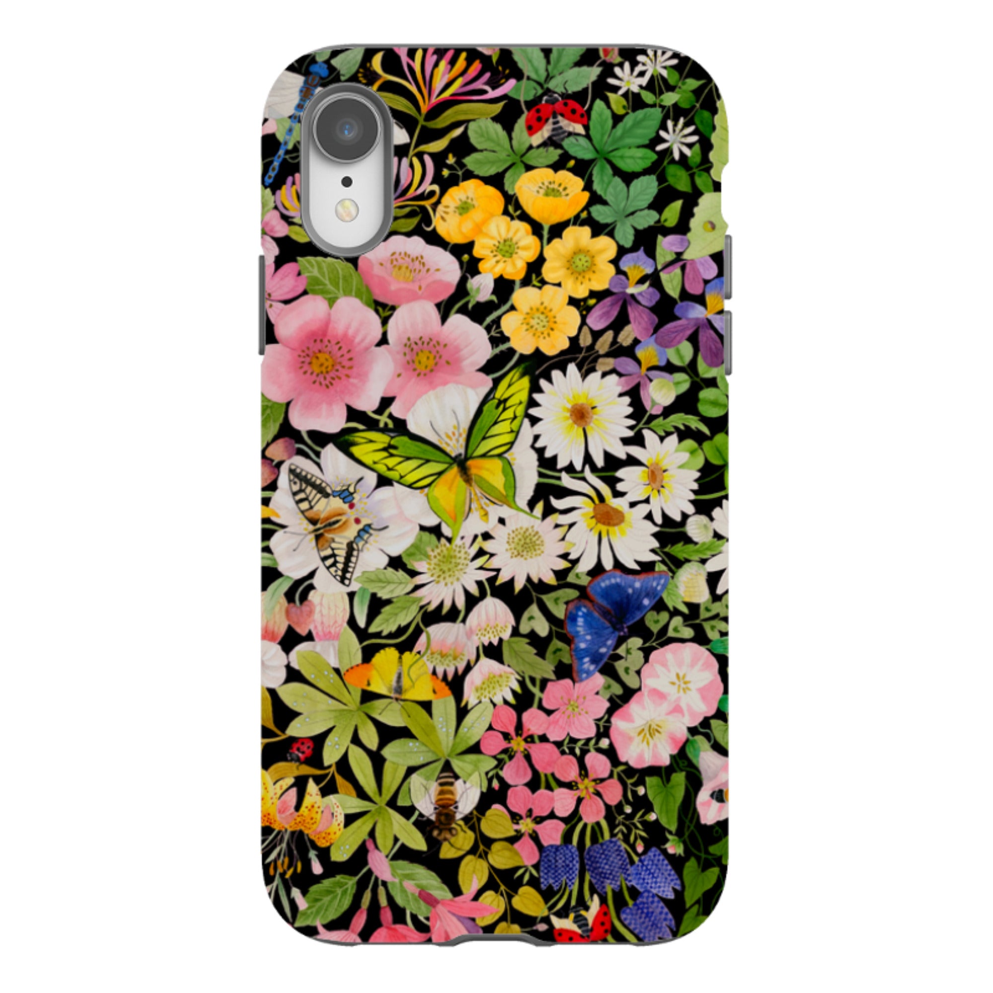 iPhone Tough Case - Wild Flowers By Bex Parkin