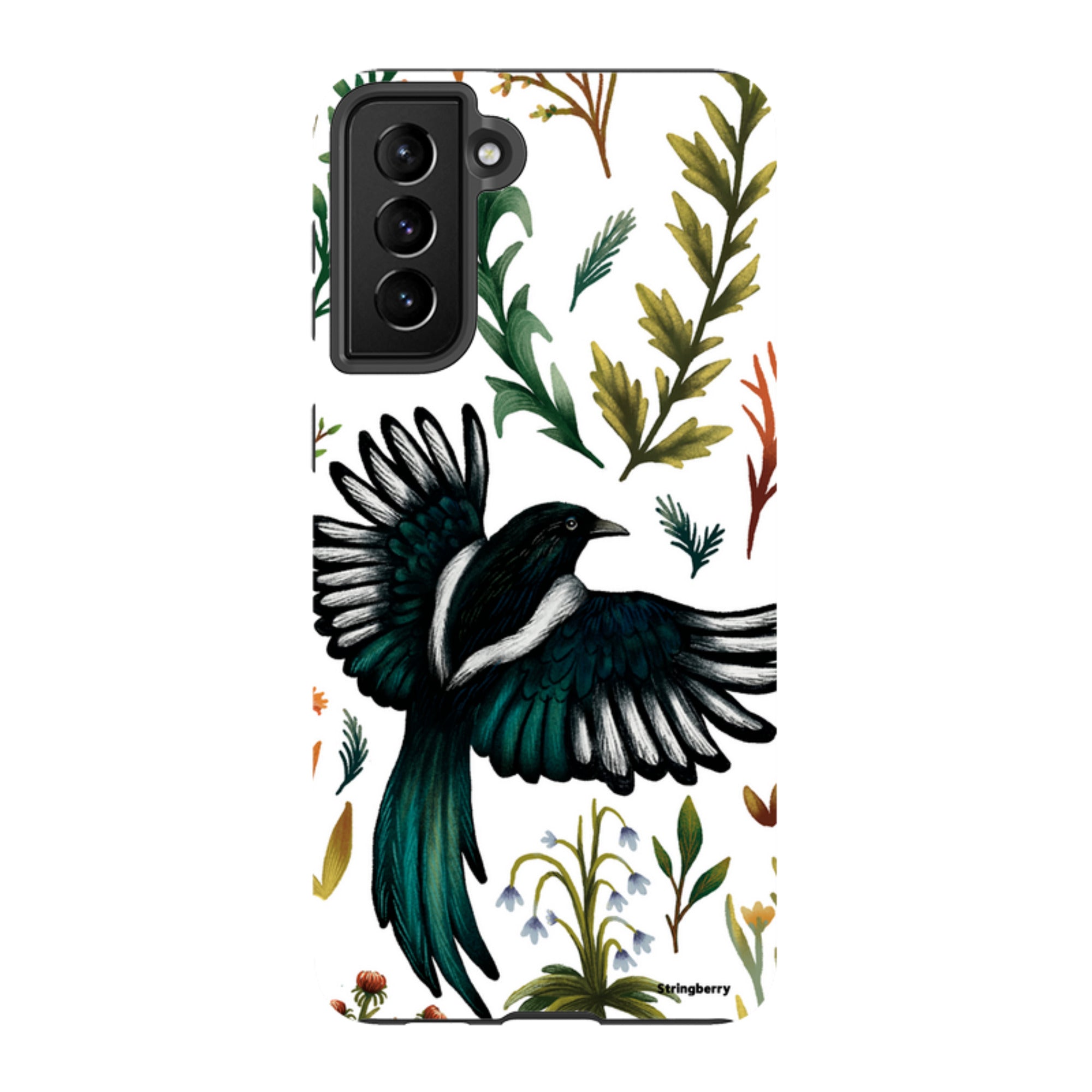 Samsung Tough Case - Magpie By Anna Stead