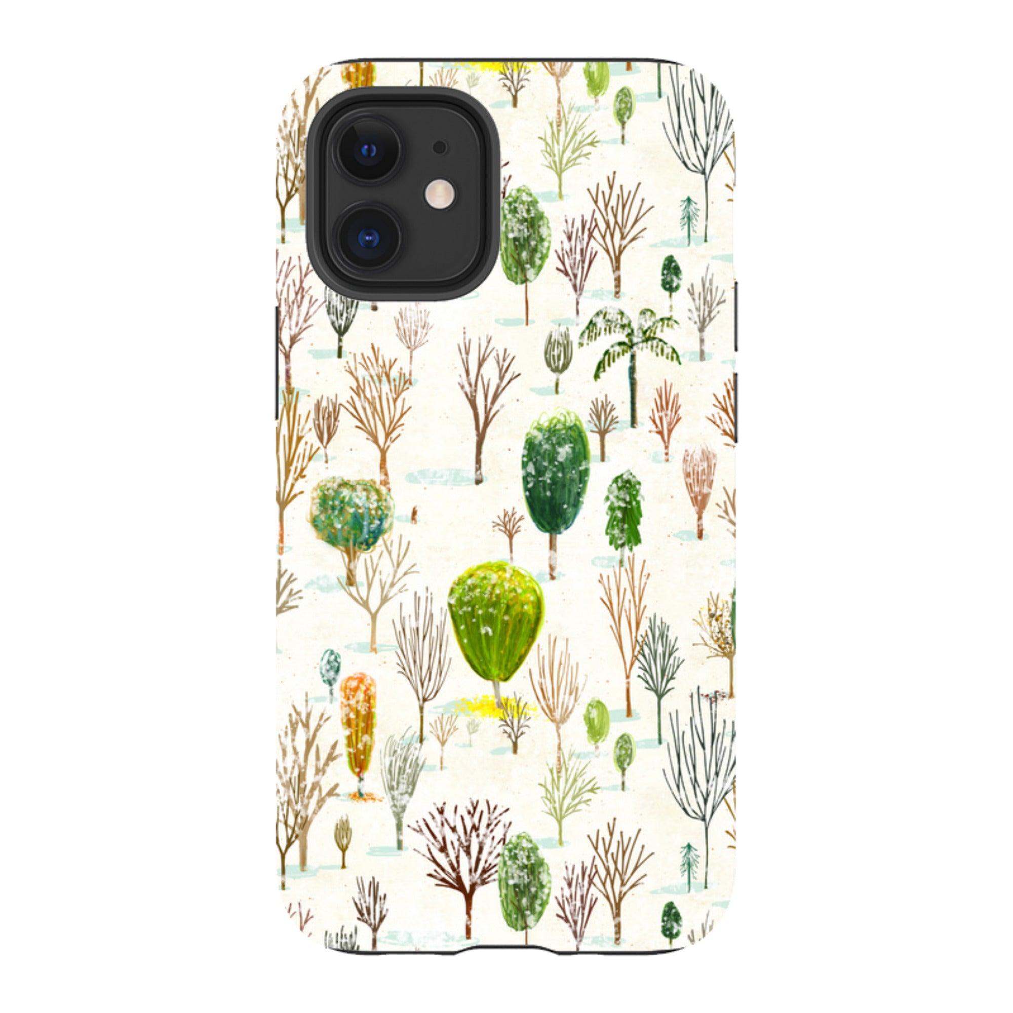 iPhone Tough Case - Winter In The Arboretum By Katherine Quinn