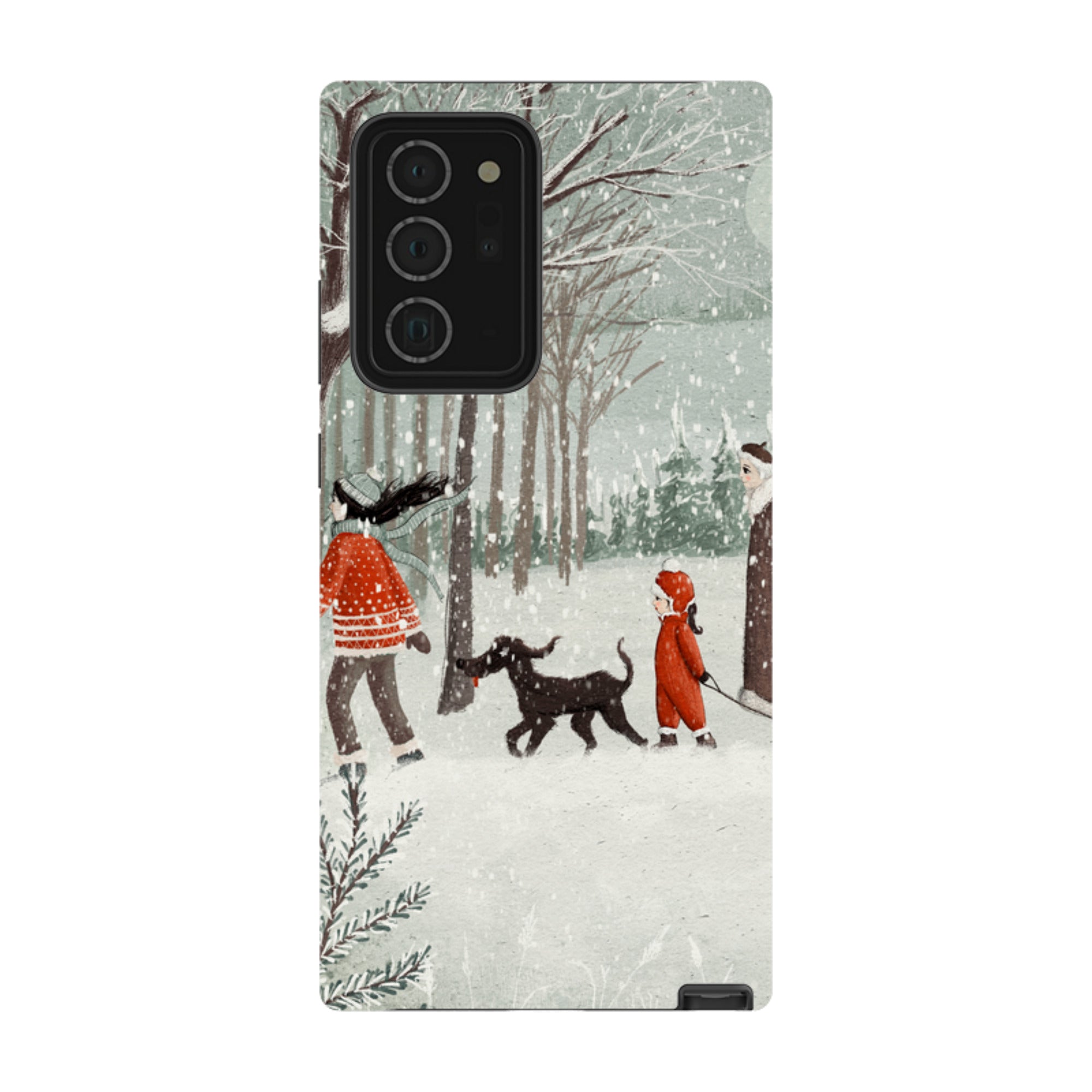 Samsung Tough Case - Winter Walk By Maja Lindberg