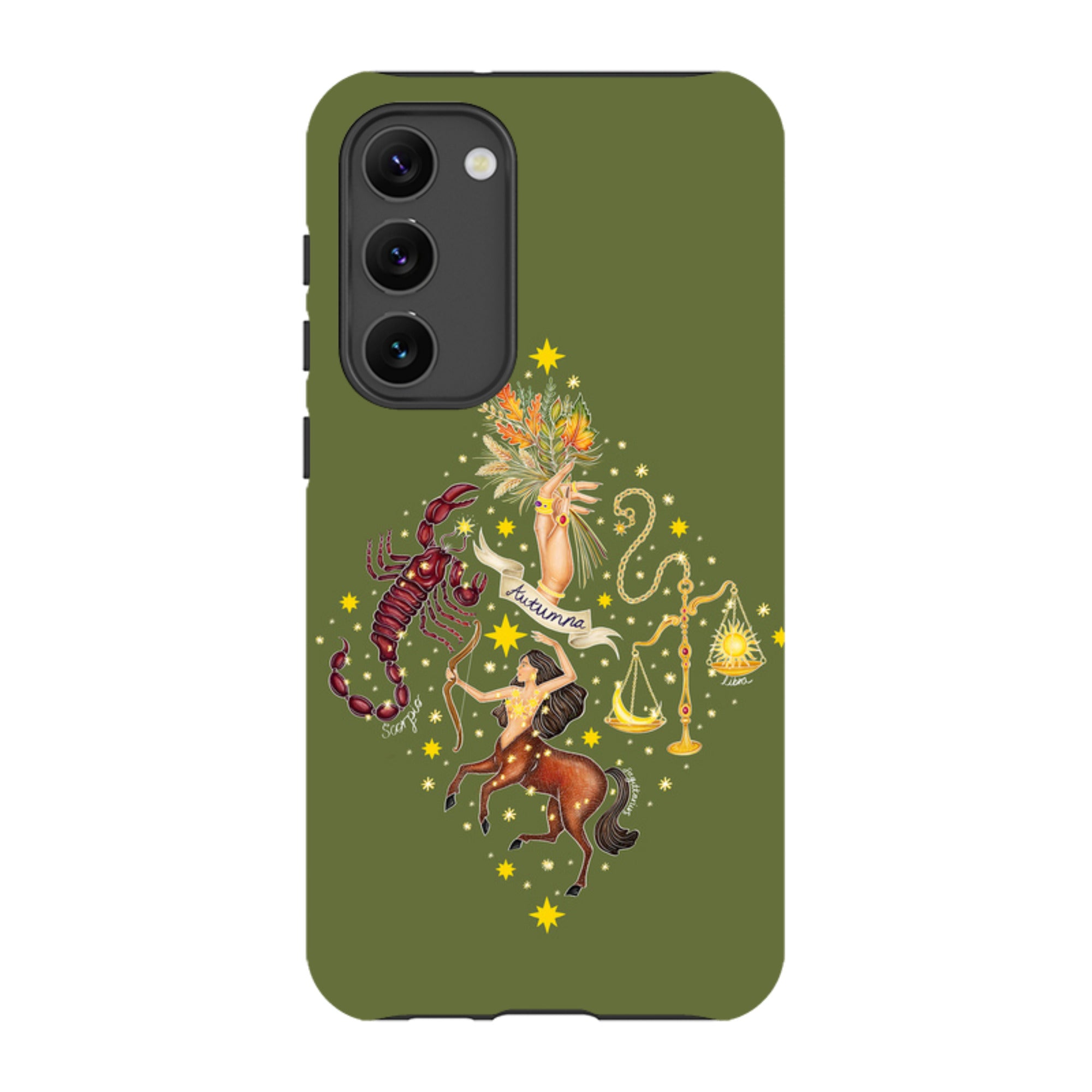 Samsung Tough Case - Autumn Zodiac By Catherine Rowe