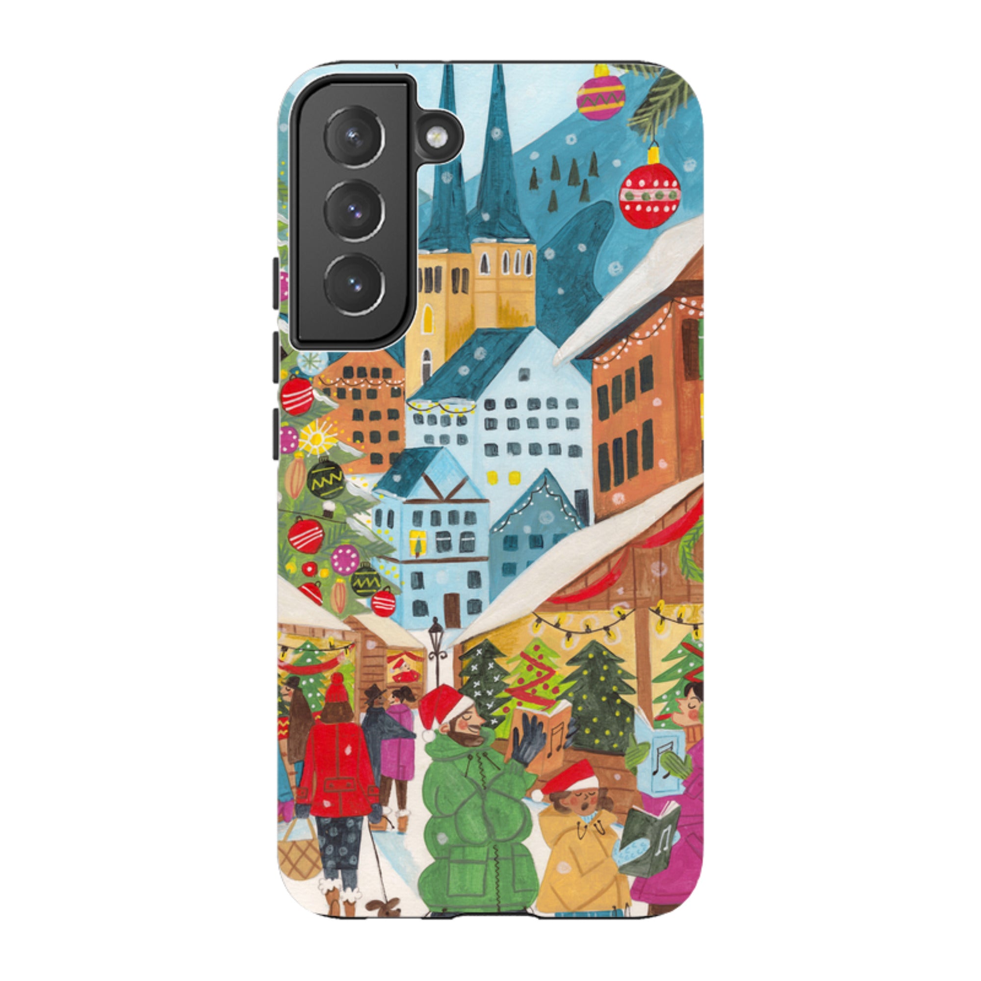 Samsung Tough Case - Christmas Market By Caroline Bonne Muller