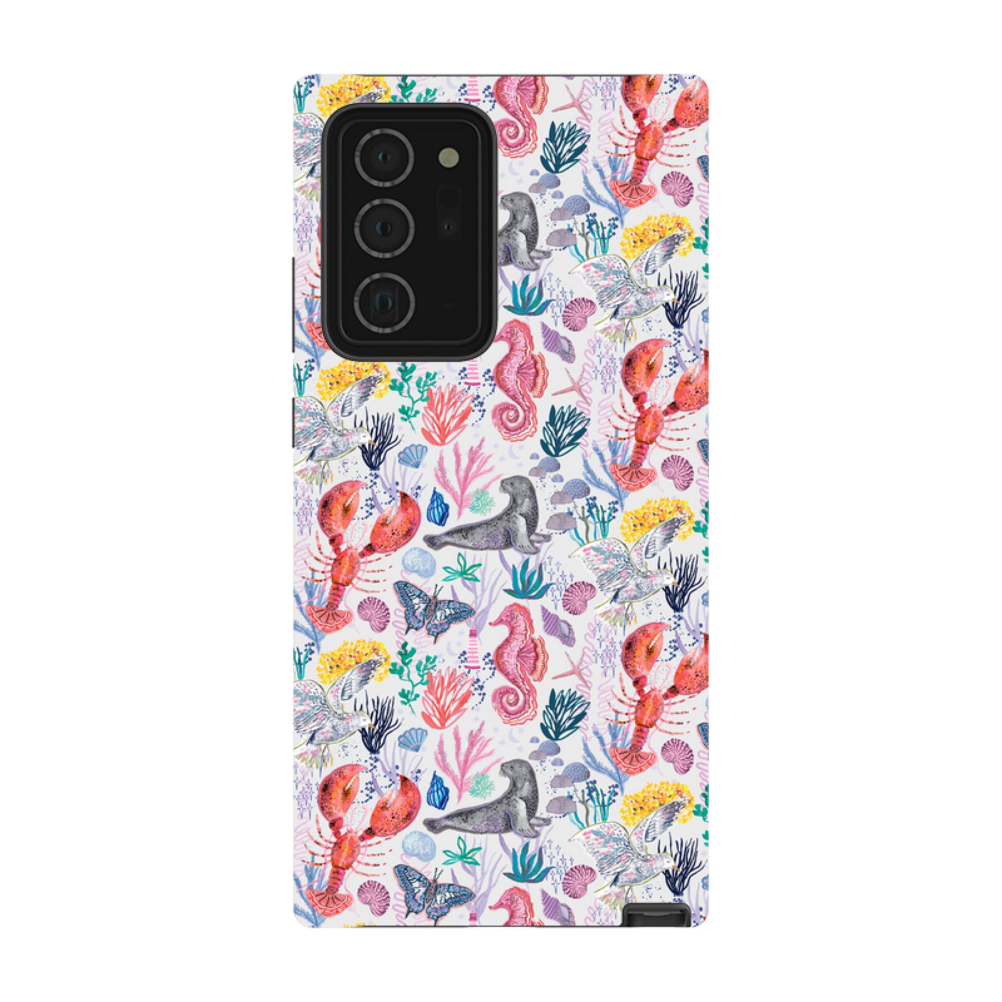 Samsung Tough  Case - Coastline Pattern D By Emma Frances Grant