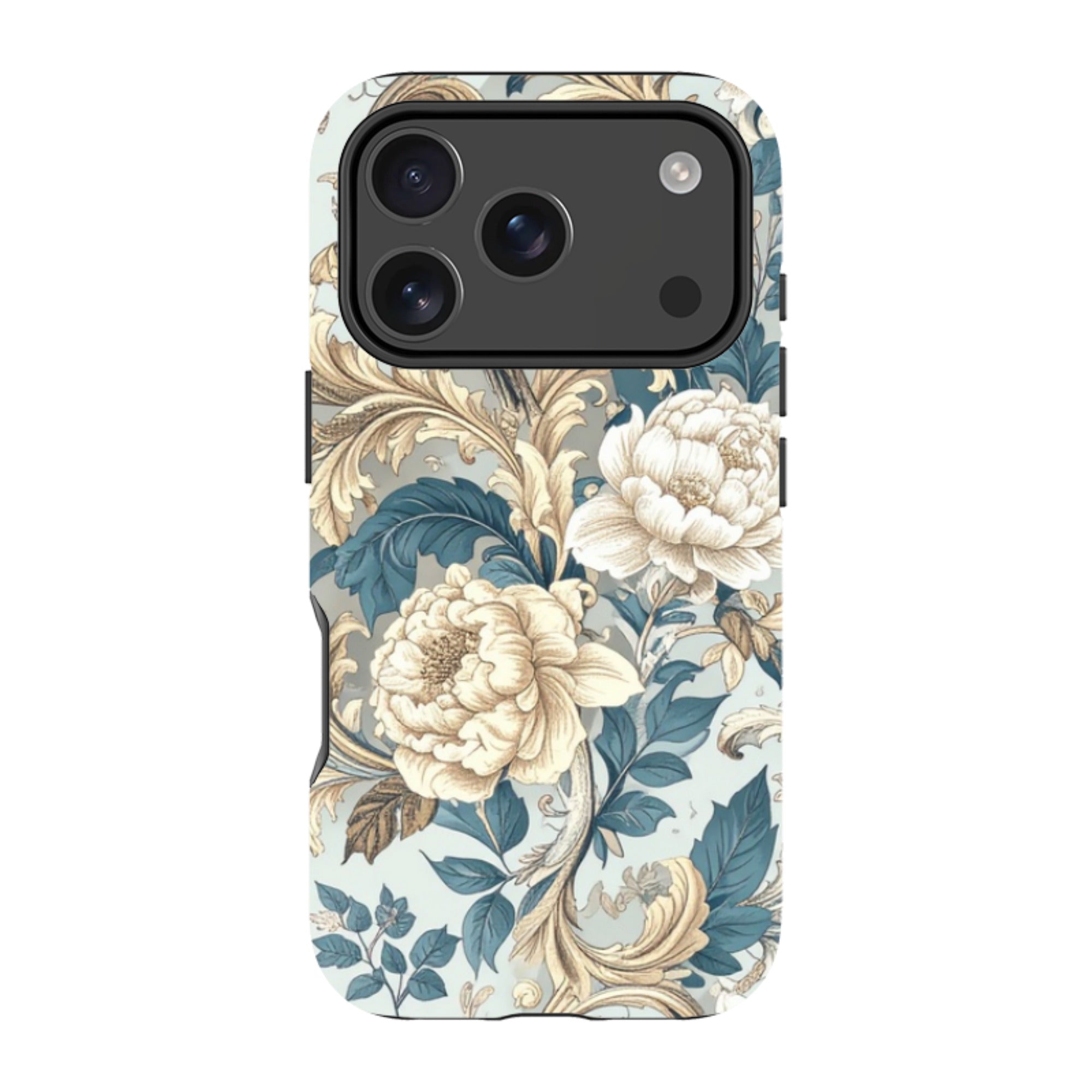 iPhone MagSafe Tough Case - Blue and Gold Summer