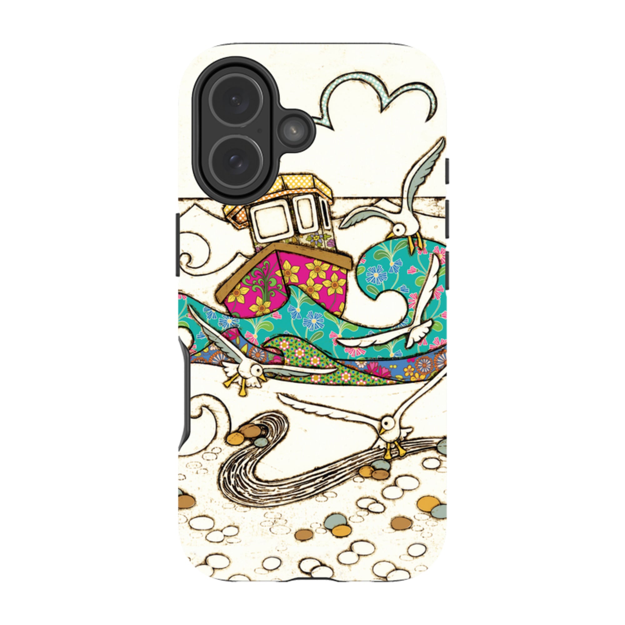 iPhone Tough Case - Fishing Boat By Amelia Bowman