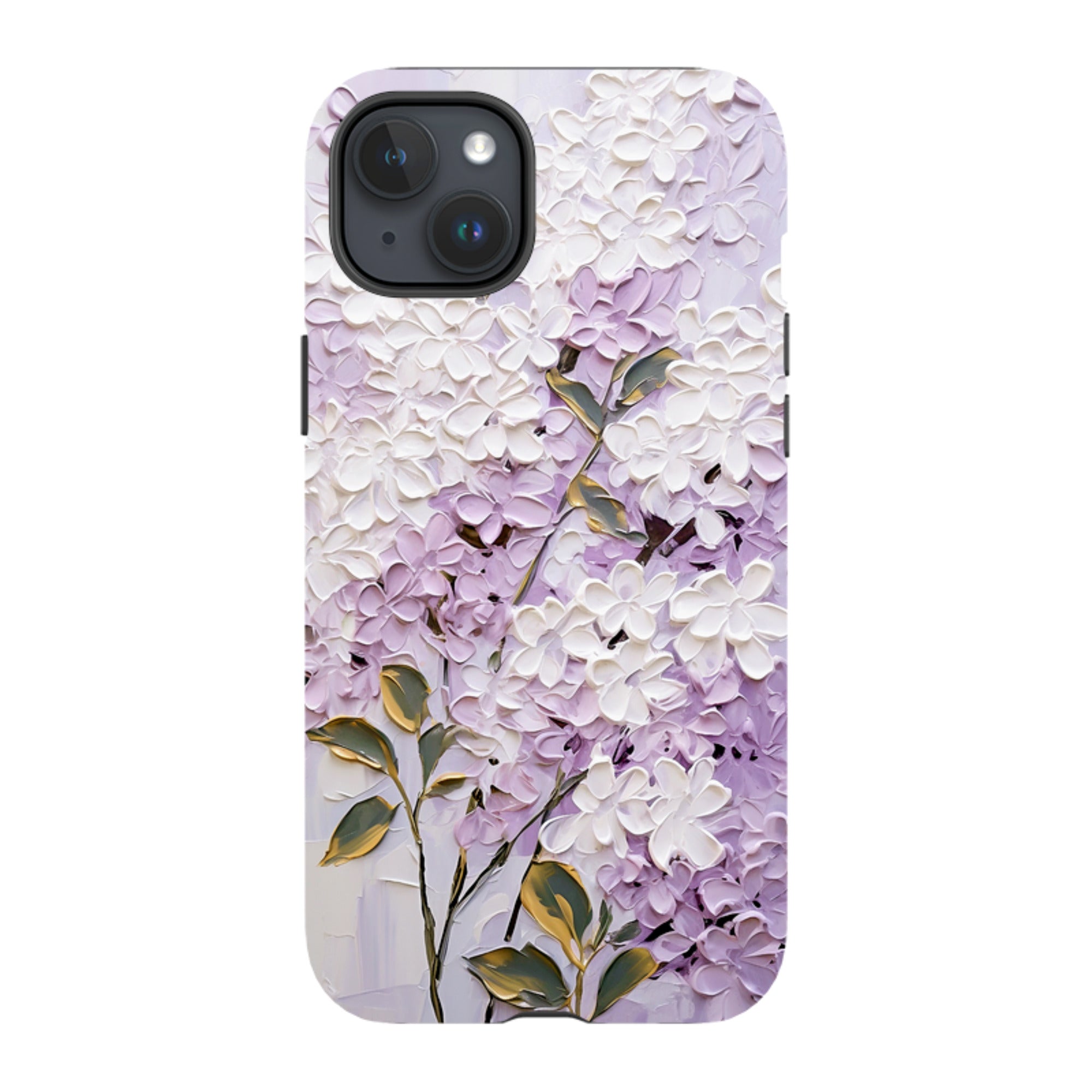 iPhone Tough Case - Purple Floral II