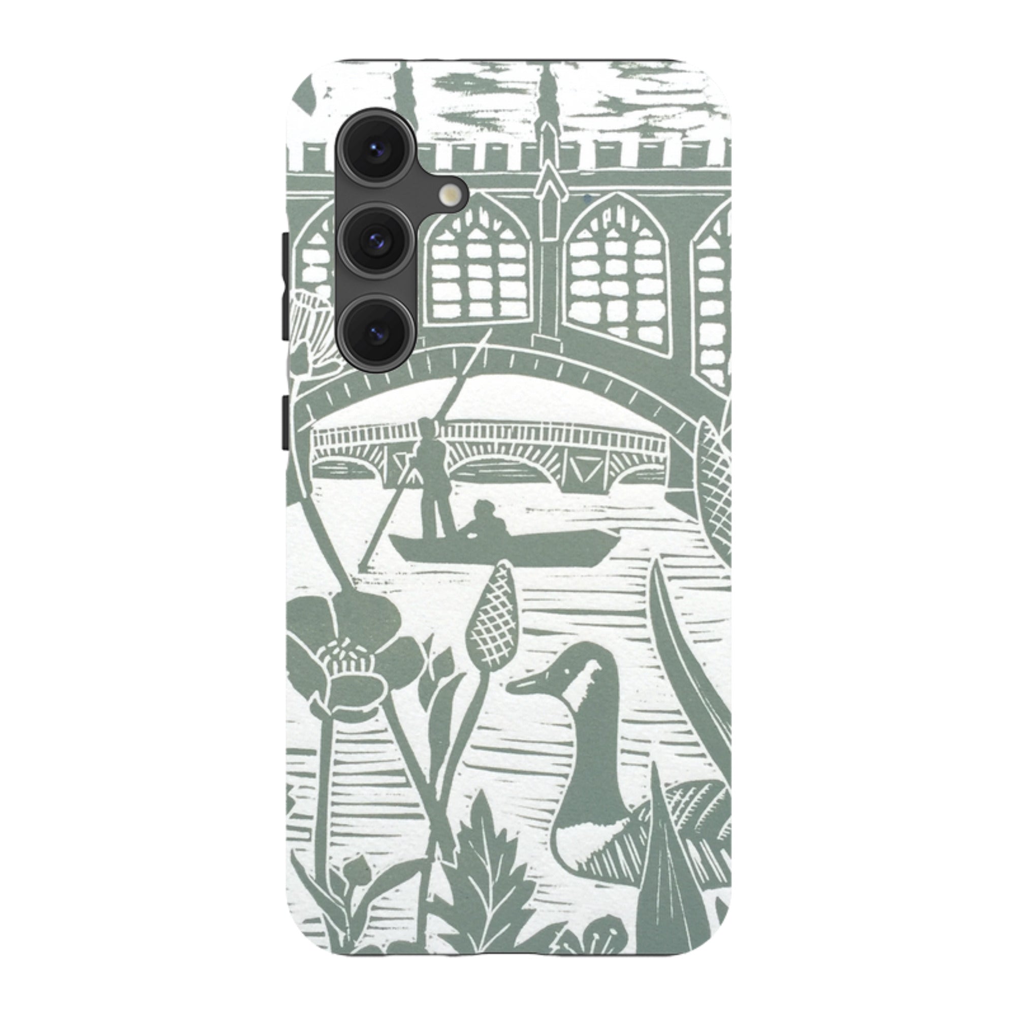 Samsung Tough Case - Punting At Cambridge By Kate Heiss