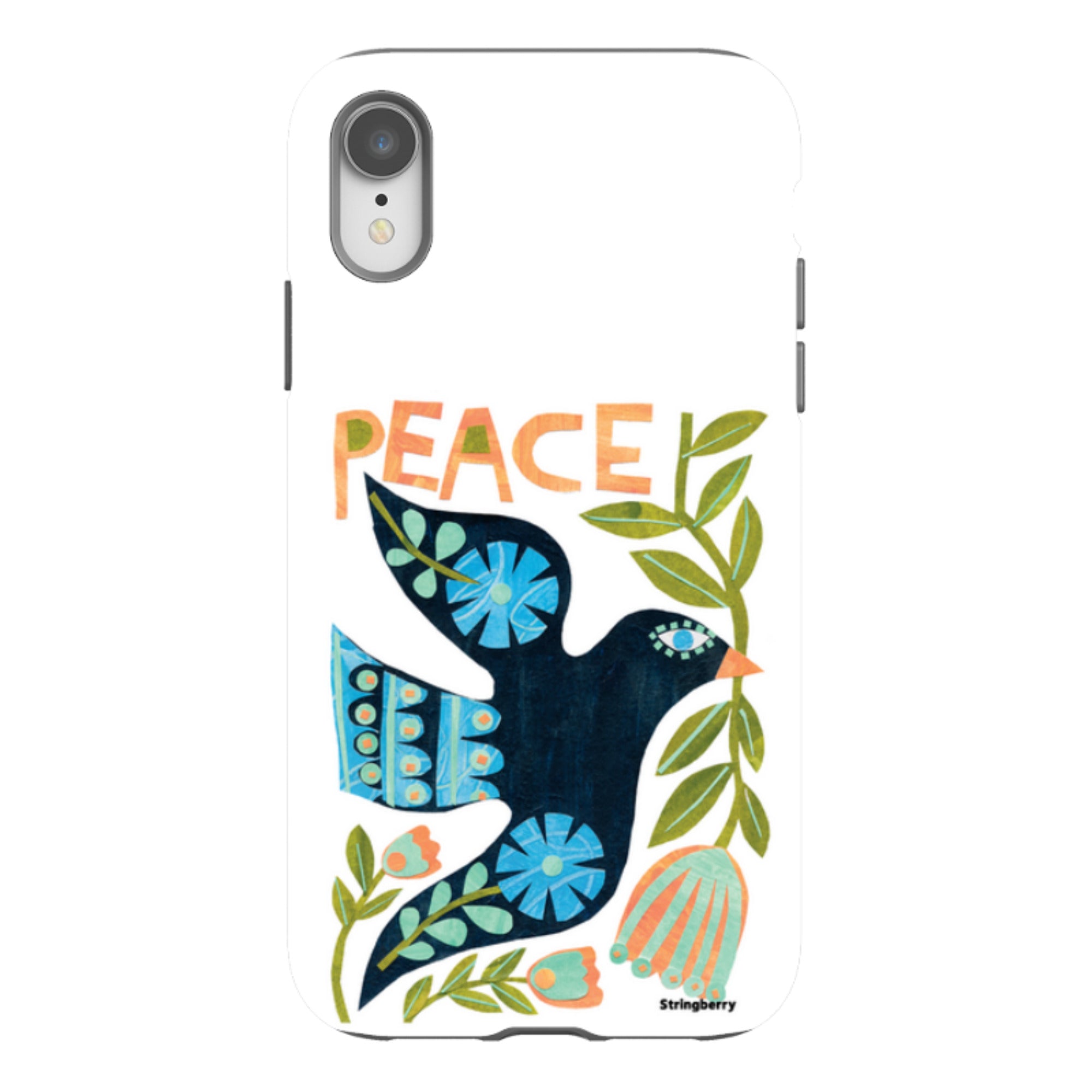 iPhone Tough Case - Peace By Tracey English