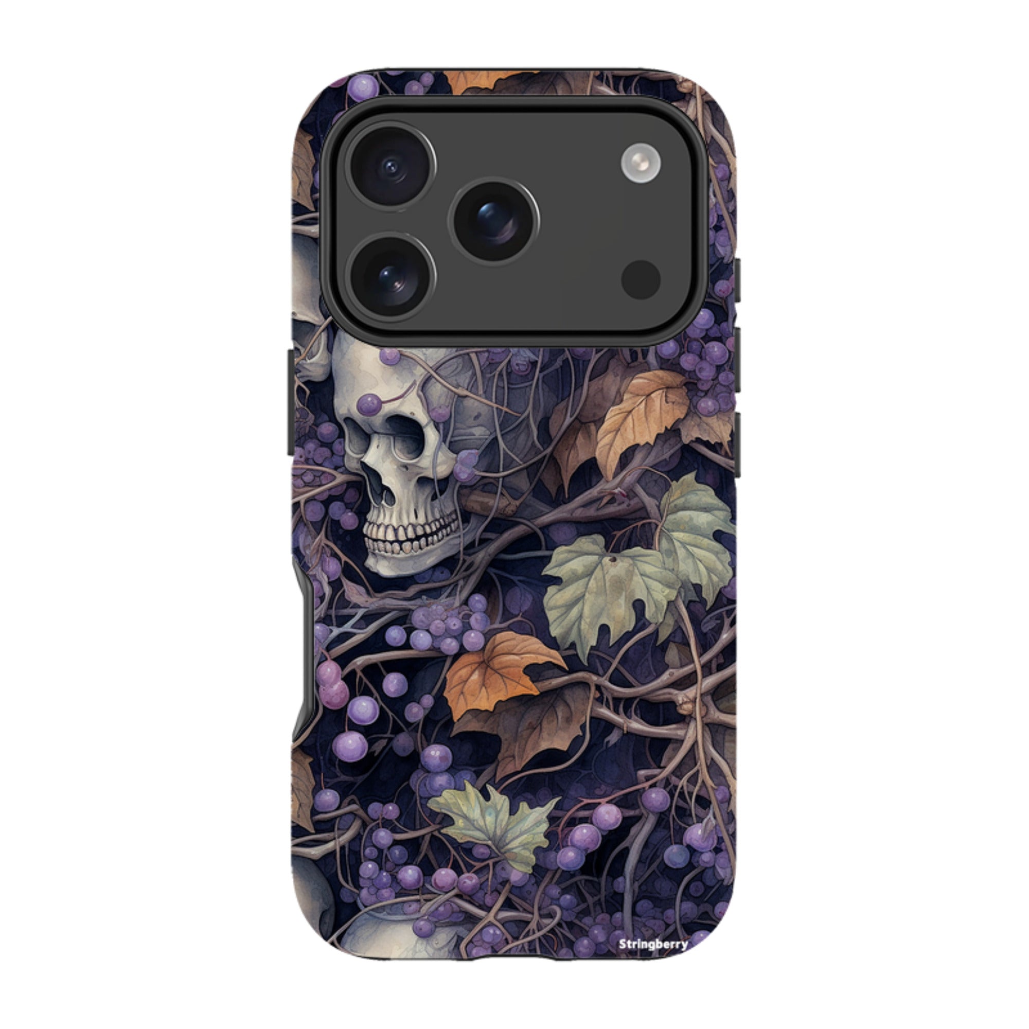 iPhone Tough Case - Grape Skull