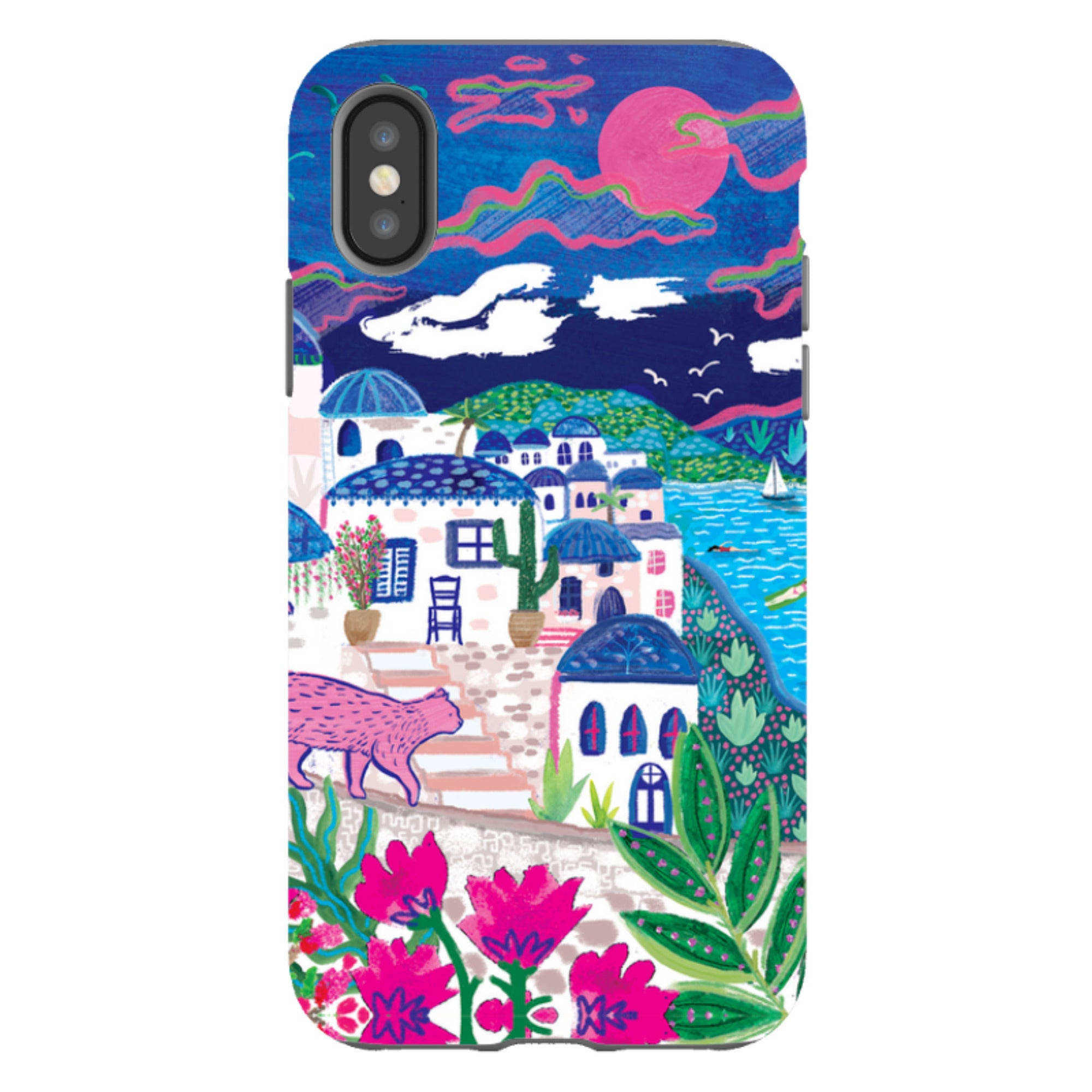 iPhone Tough Case - Sapphire Seas III By Emma Frances Grant