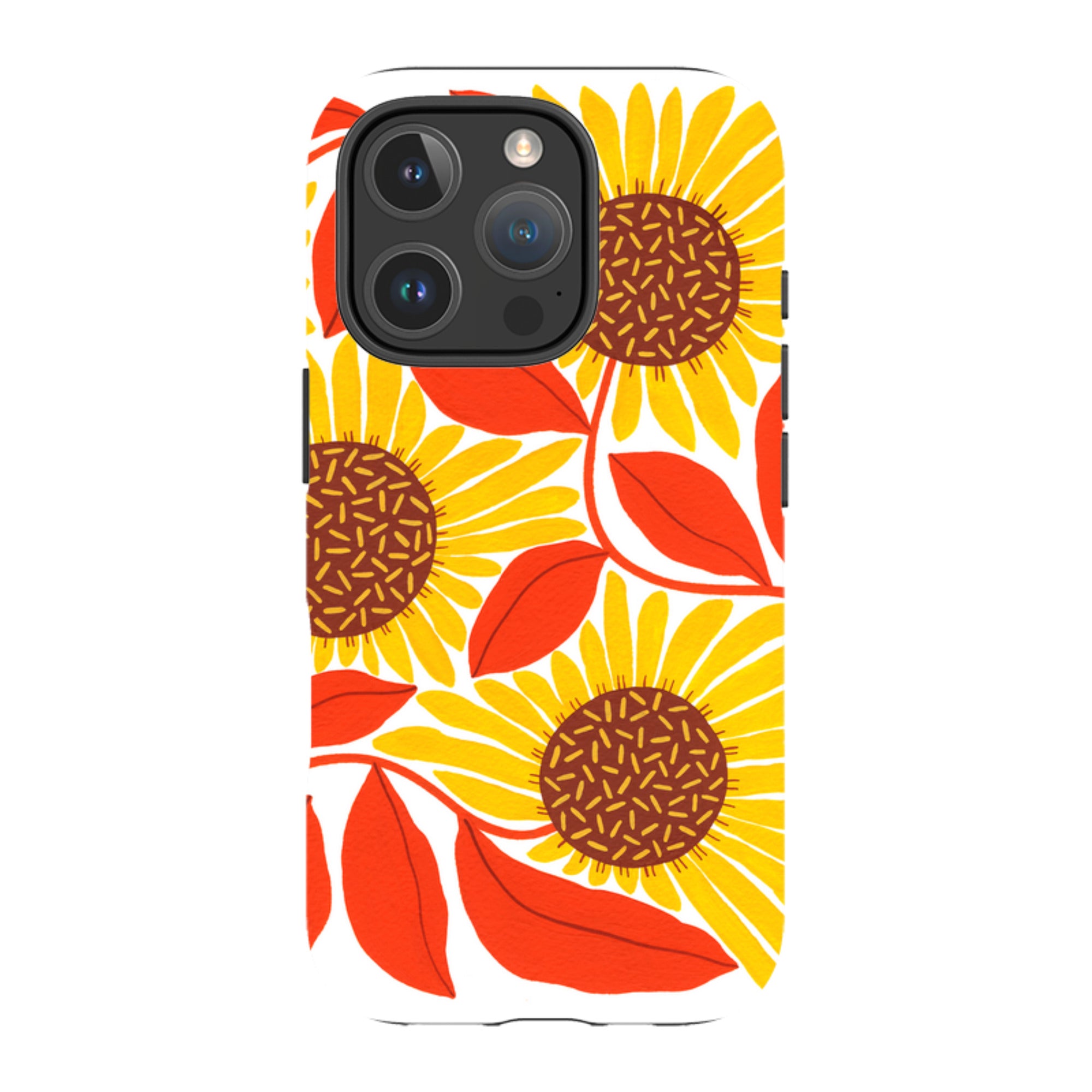 iPhone Tough Case - Sunflower By Madalina Andronic