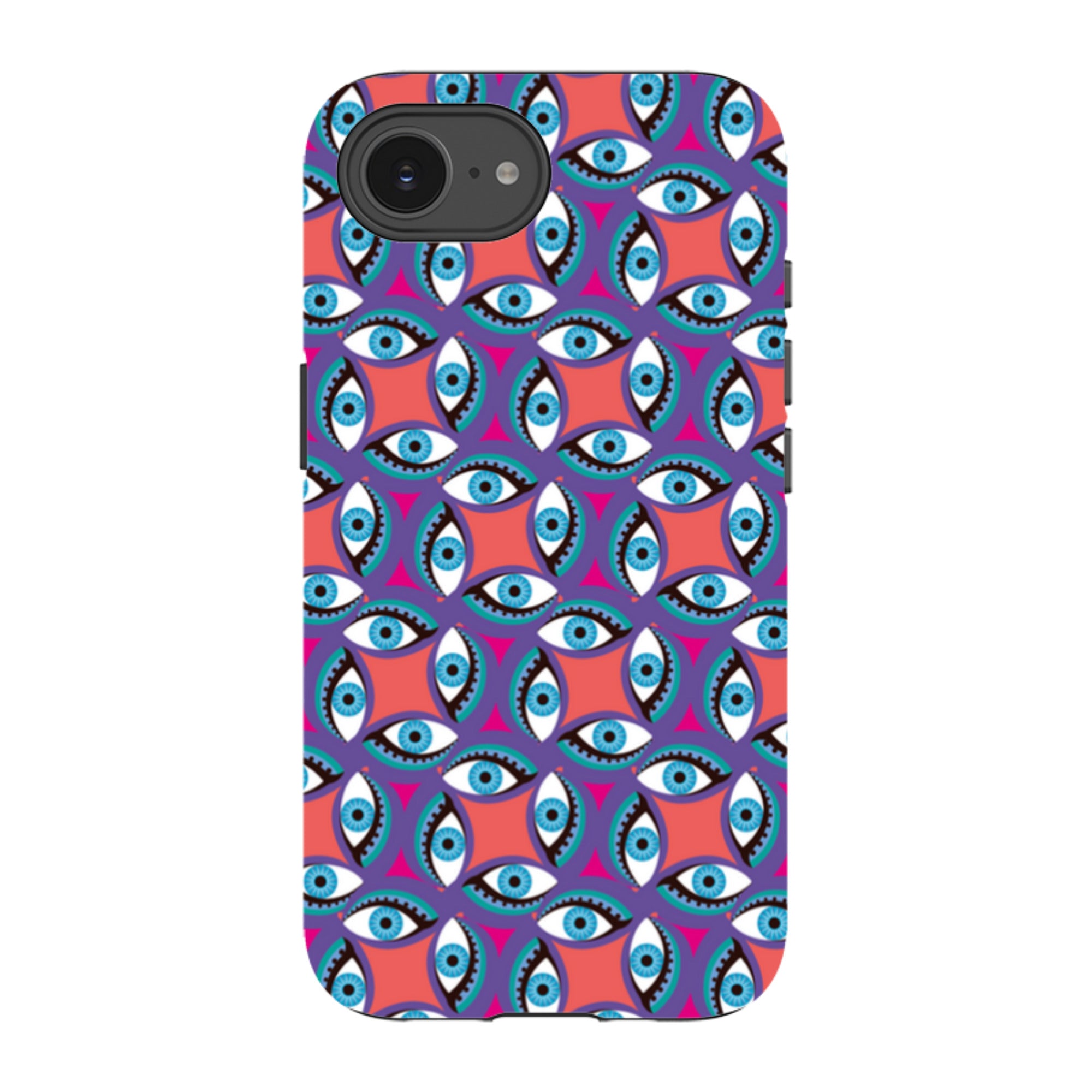 iPhone Tough Case - Eyes By Patternistas