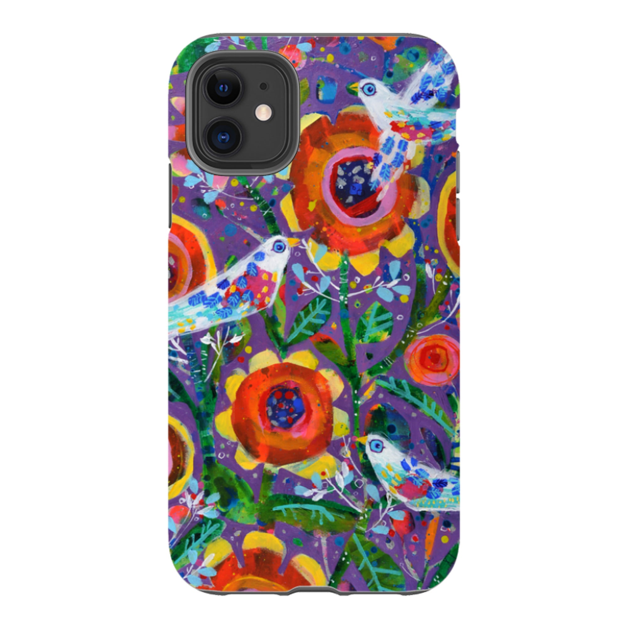 iPhone Tough Case - Garden Party By Claire West