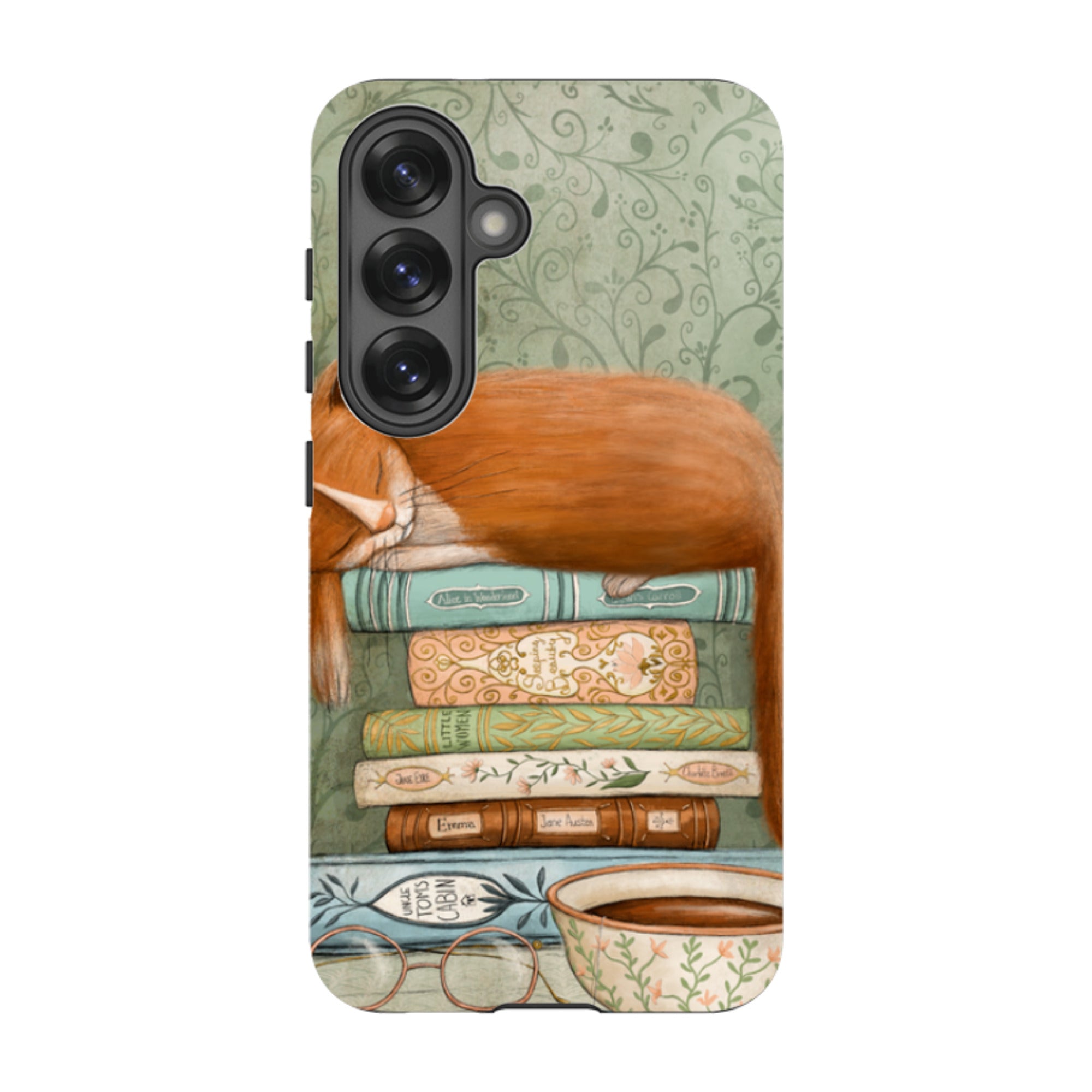 Samsung Tough Case - Cats and Books By Maja Lindberg