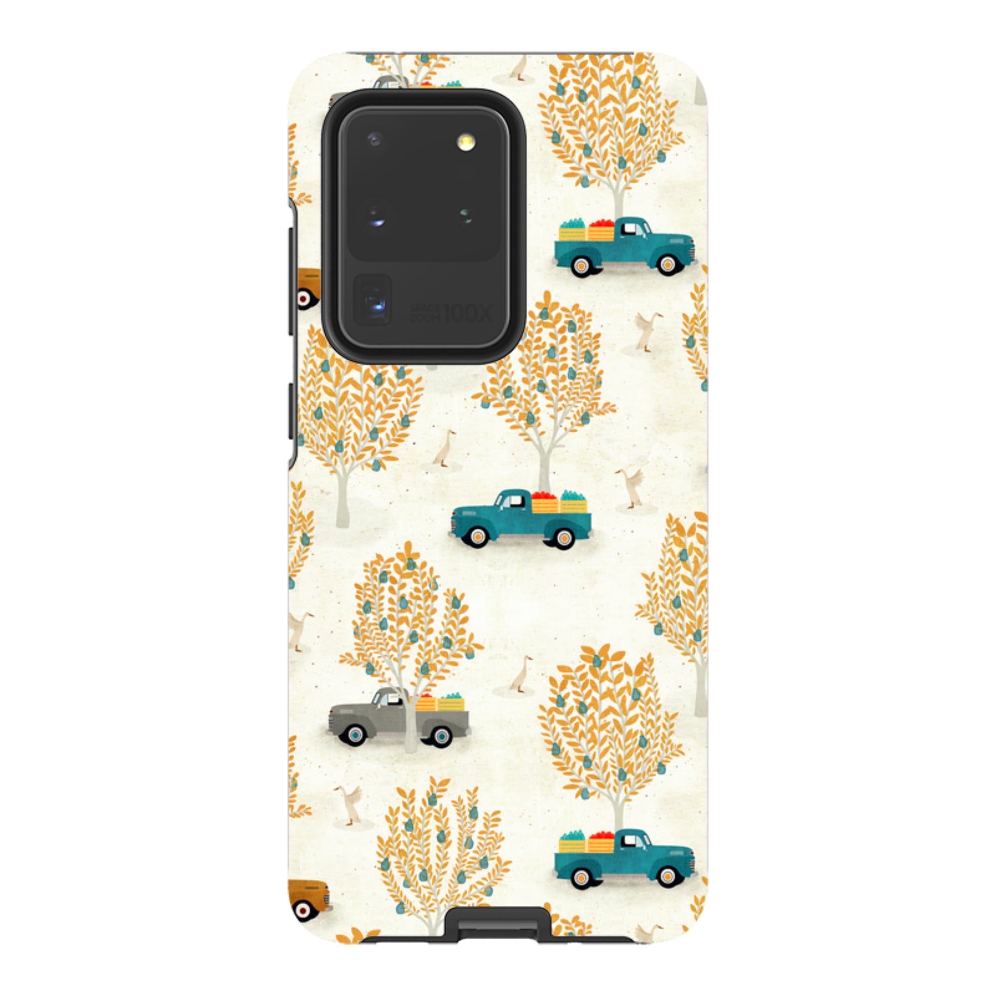Samsung Tough Case - Pear Trees and Trucks By Katherine Quinn