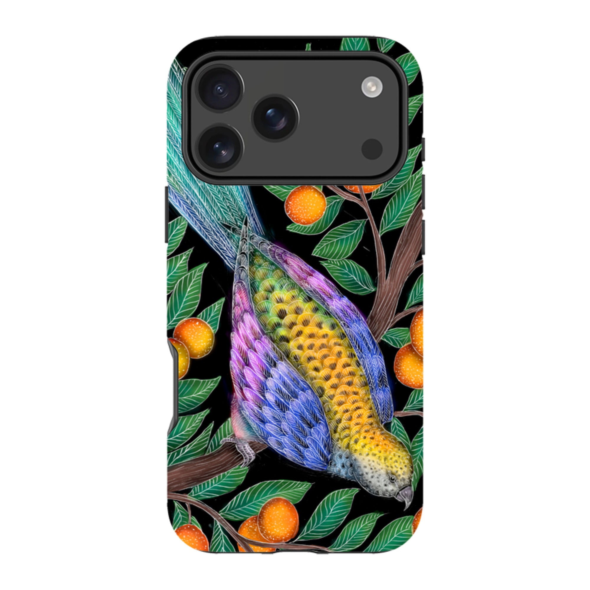 iPhone MagSafe Tough Case -  Parrot By Catherine Rowe