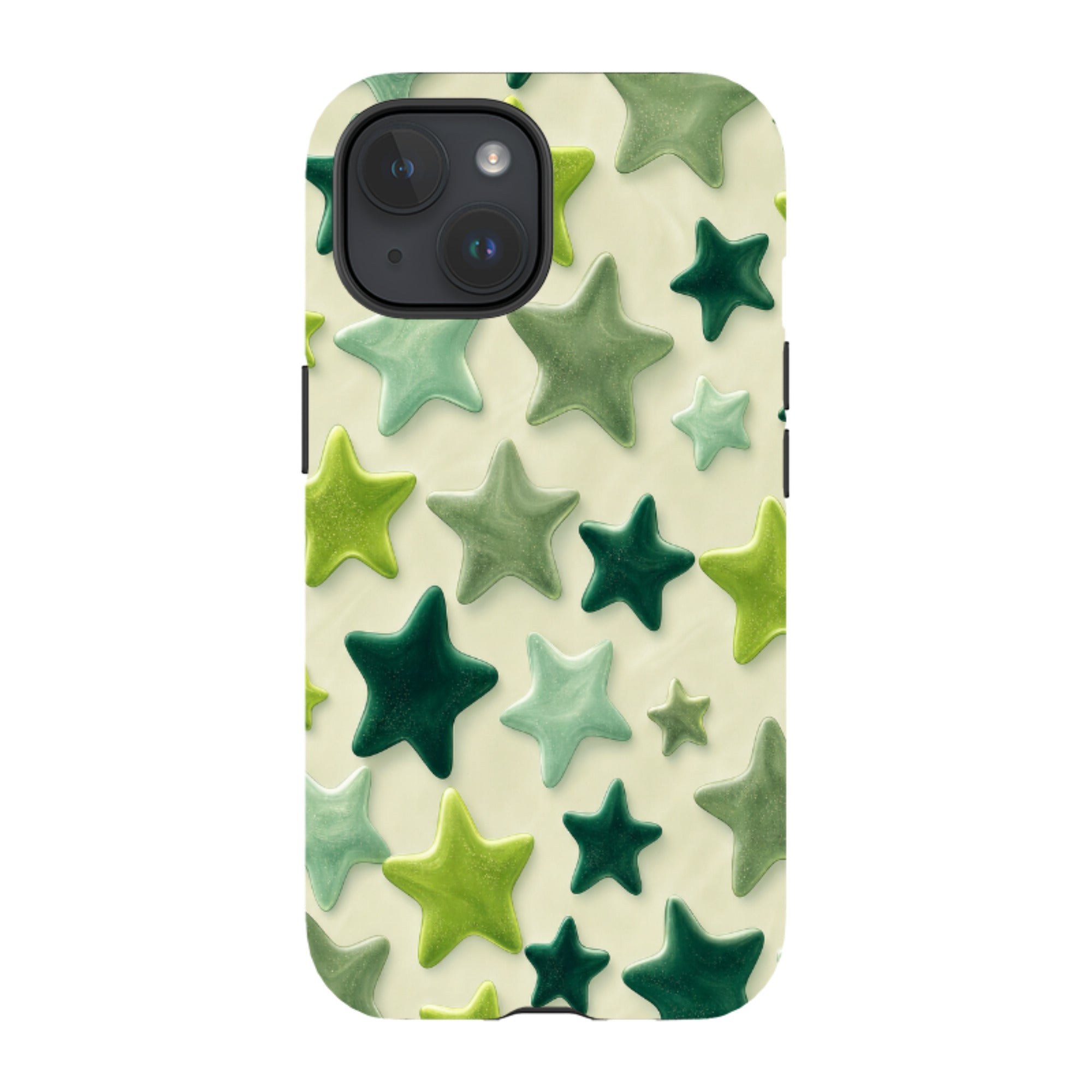 iPhone Tough Case - Sage Green Star