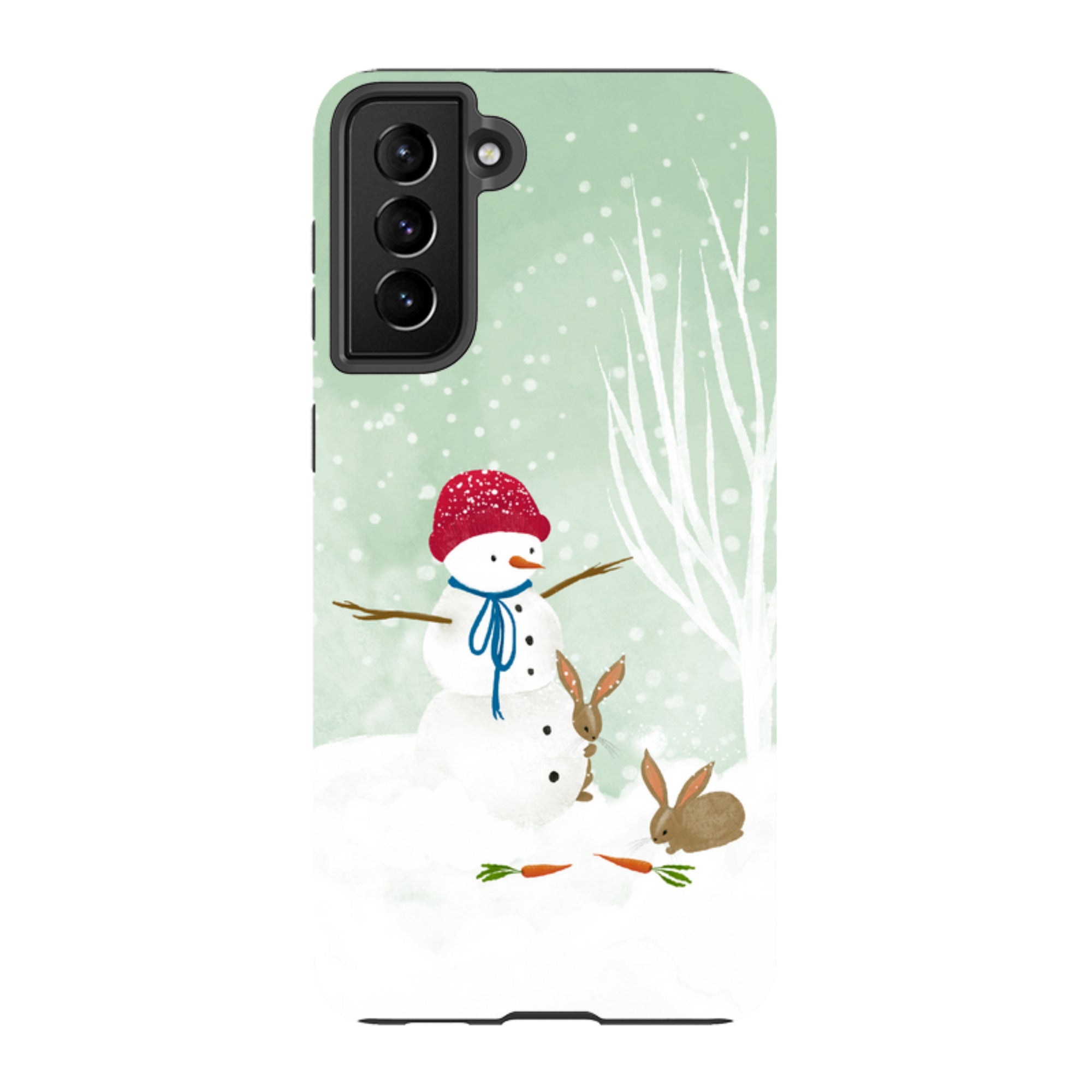 Samsung Tough Case - Snowman By Katherine Quinn