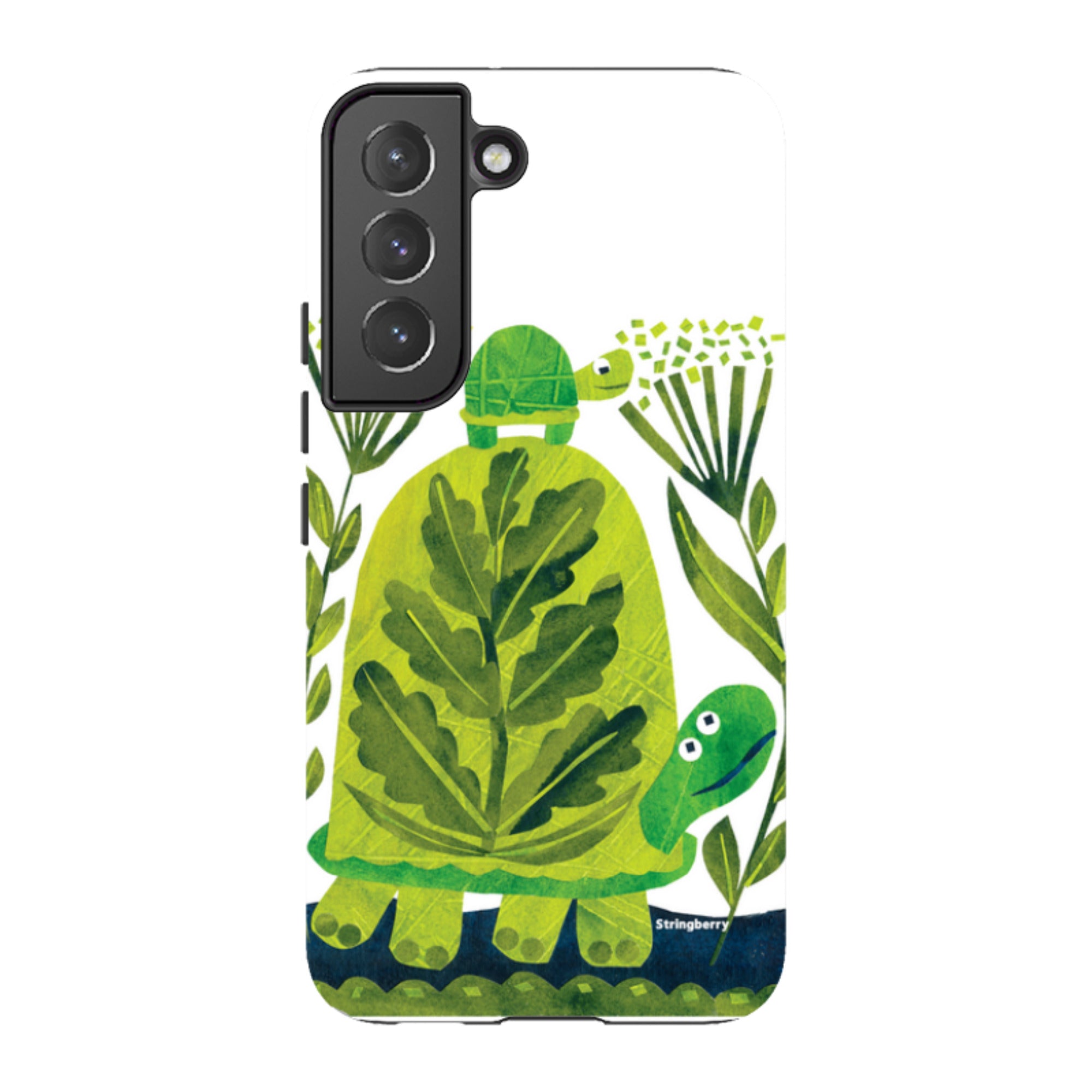 Samsung Tough Case - Folk Tortoise By Tracey English