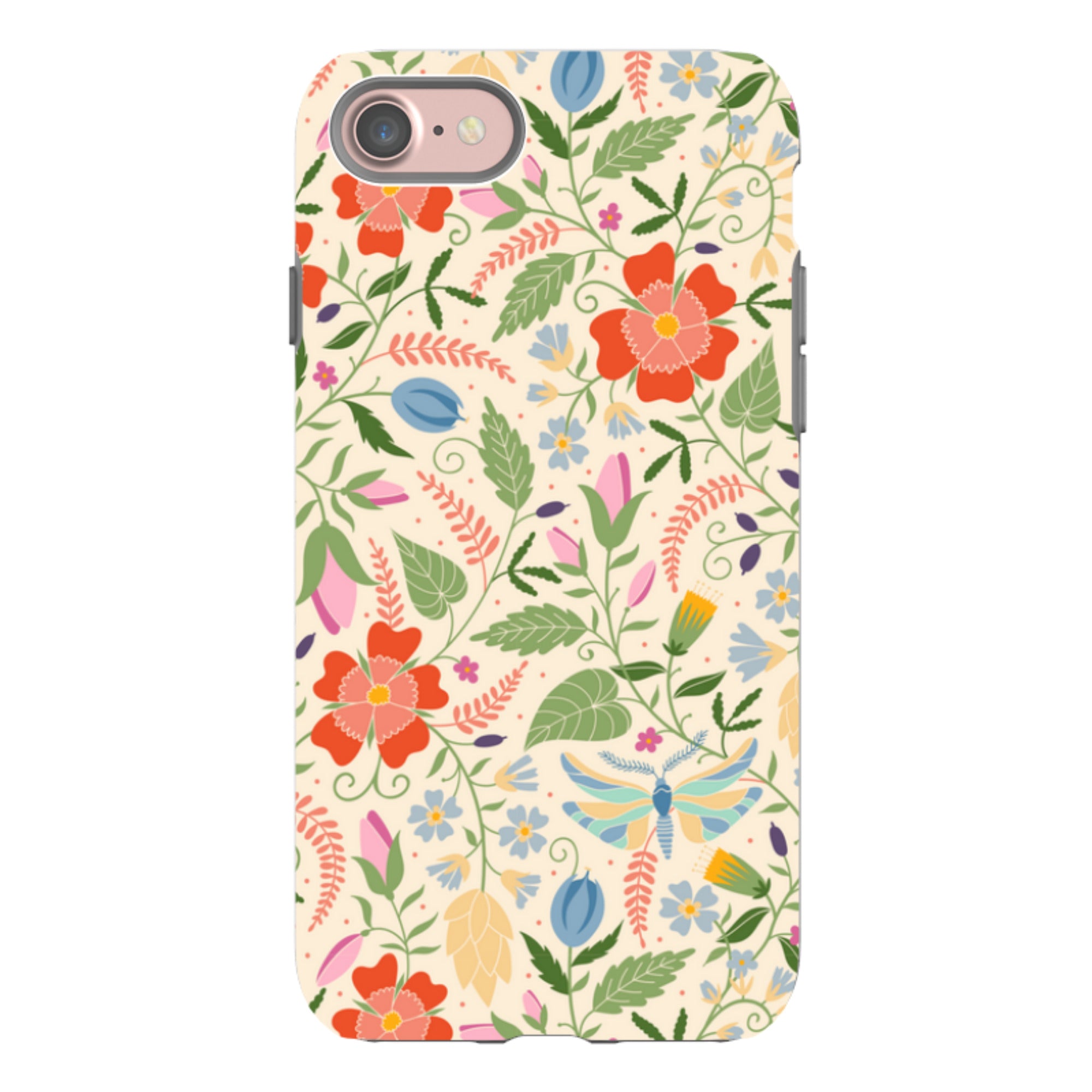 iPhone Tough Case - Floral Garden By Suzy Taylor