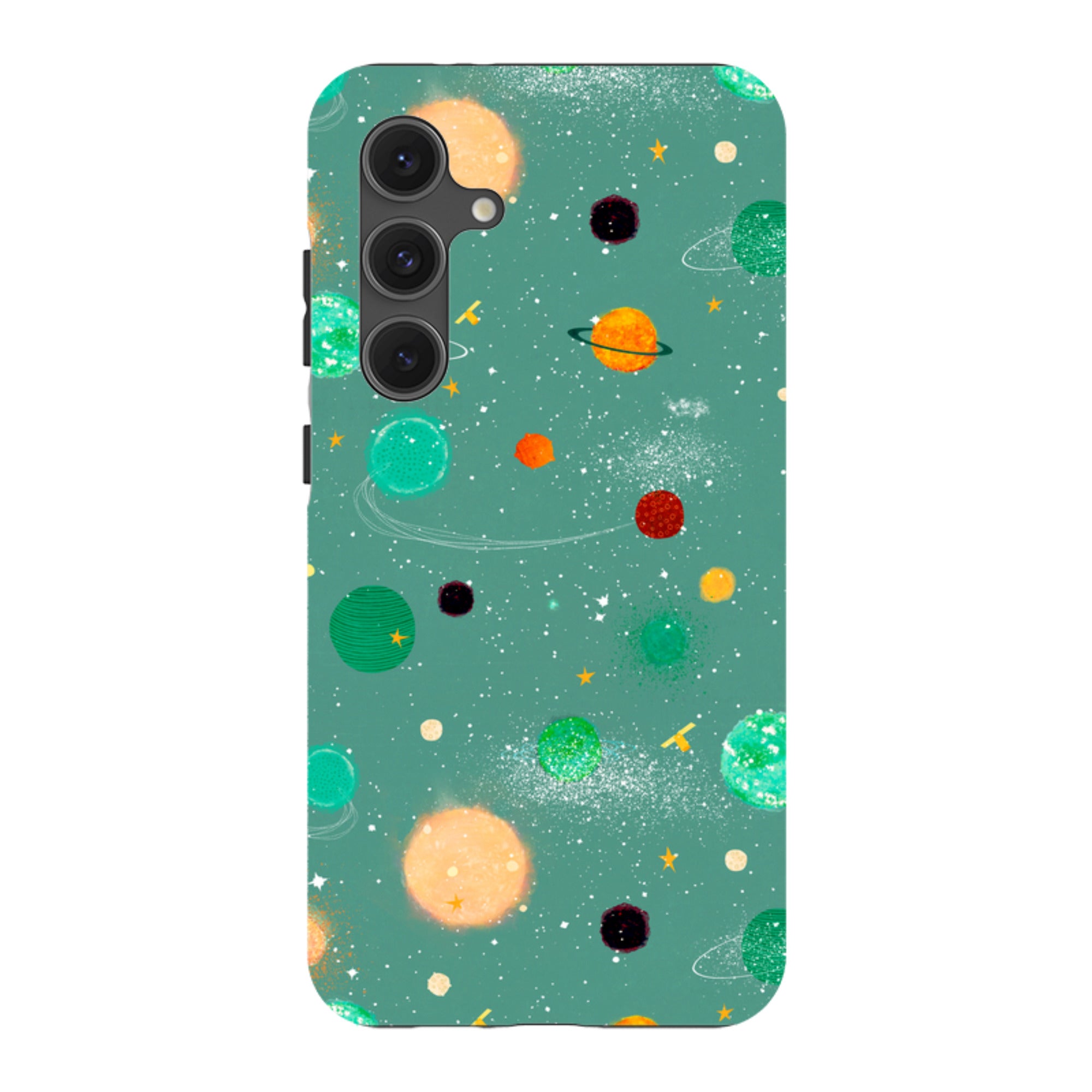 Samsung Tough Case - Far Far Away Green By Katherine Quinn