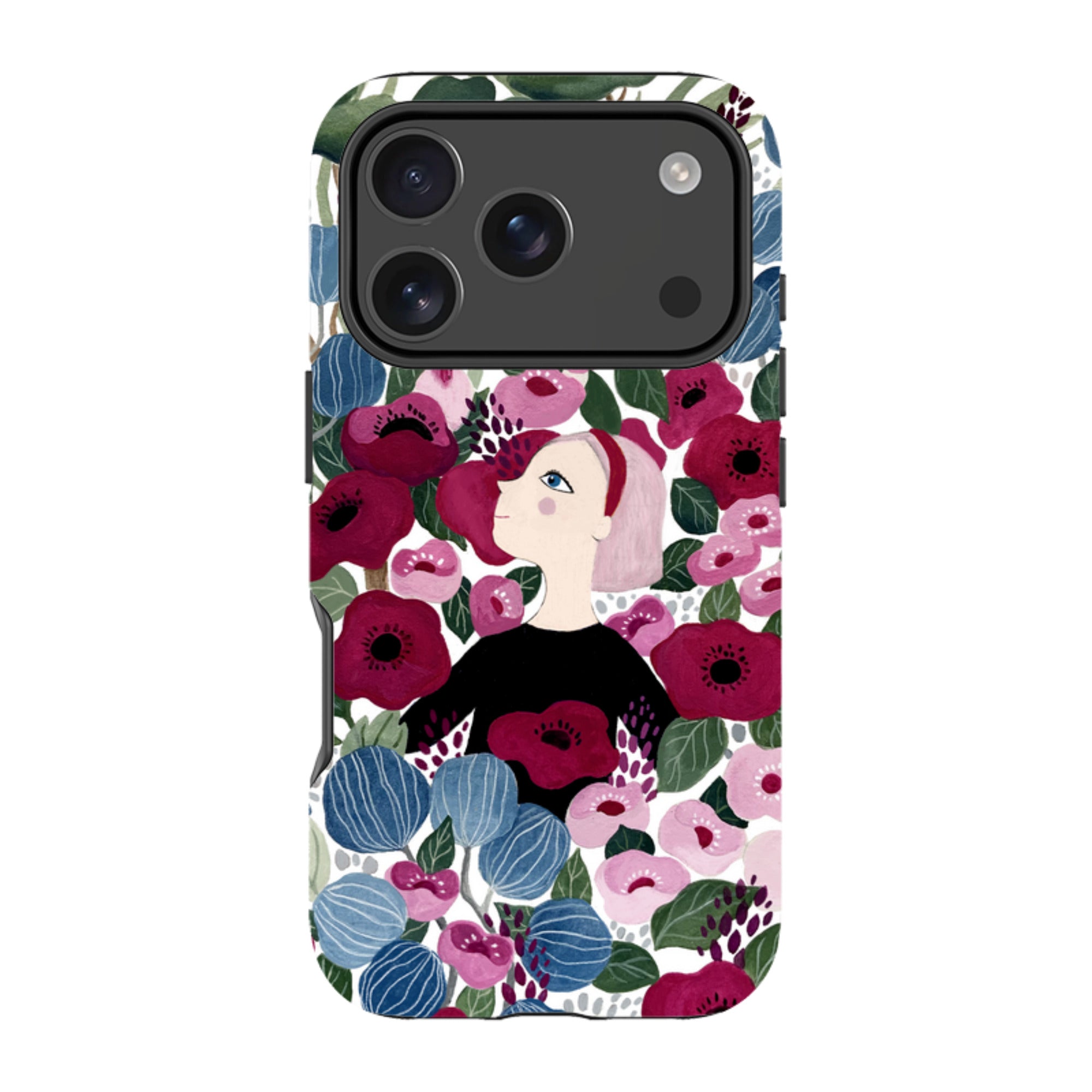 iPhone Tough Case - Flower Garden By Bex Parkin