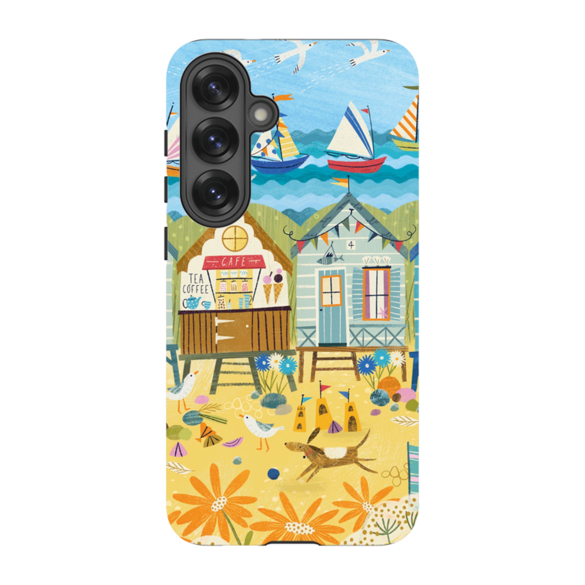 Samsung Tough  Case - Beachy Days 2 By Ali Brookes