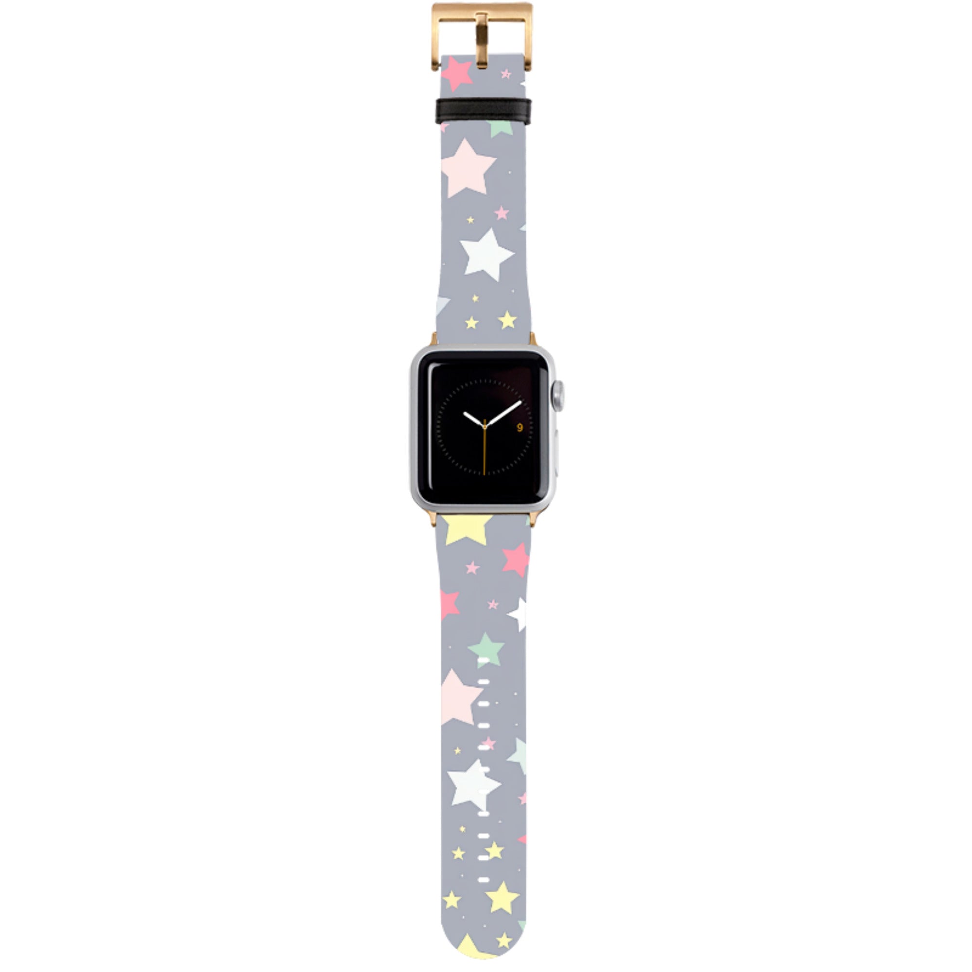Pastel Stars Apple Watch Strap