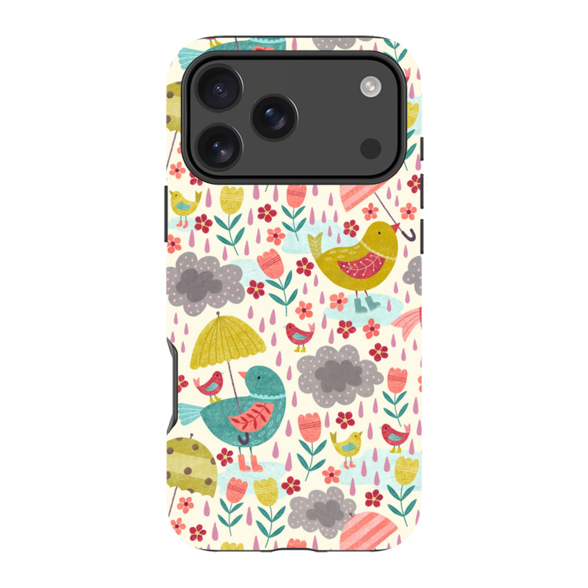 iPhone Tough Case - Rain Birds By Suzy Taylor