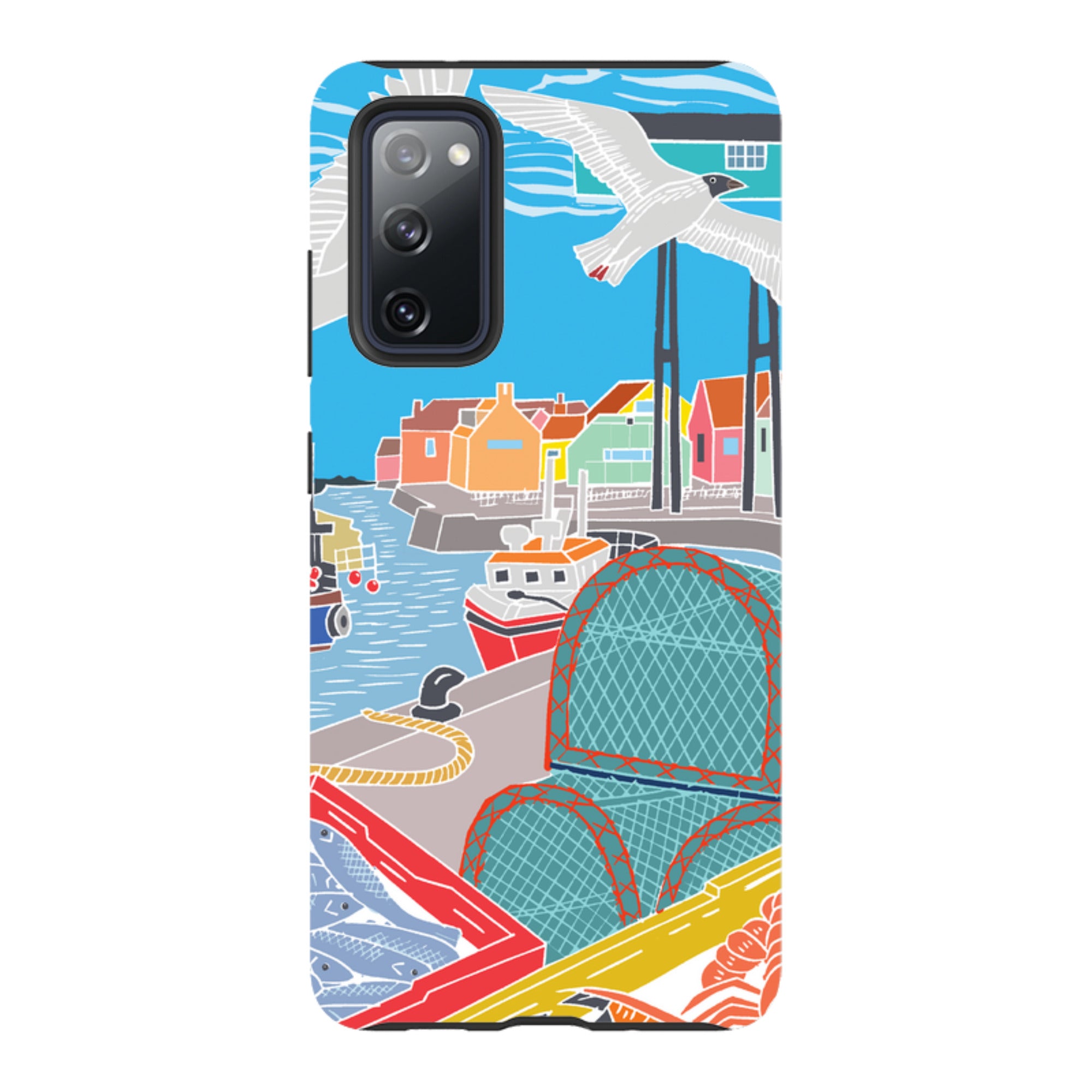 Samsung Tough Case - Bright Houses By Kate Heiss