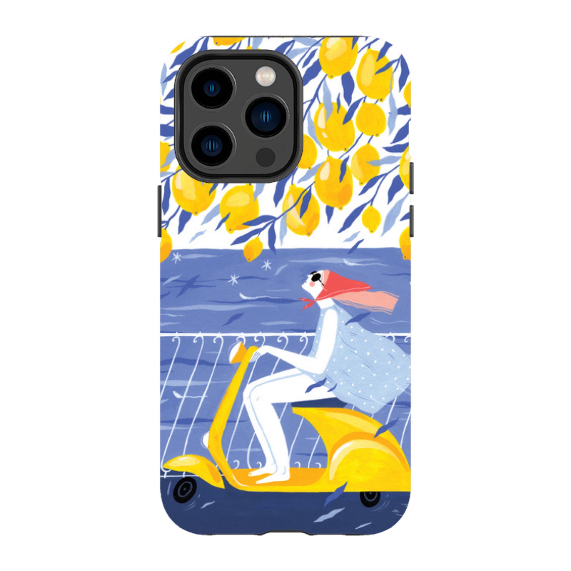 iPhone Tough Case - Amalfi Ride By Madalina Andronic