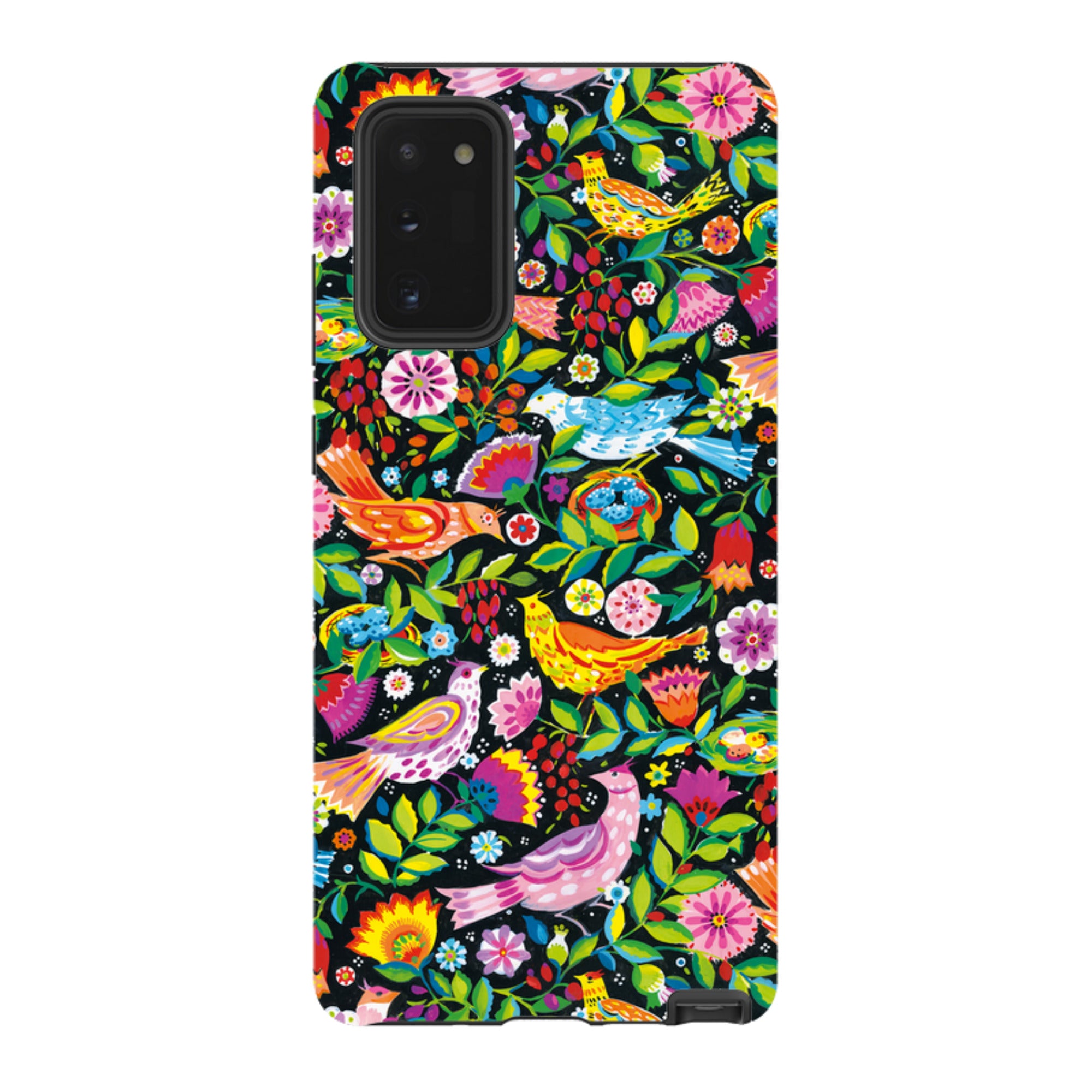 Samsung Tough Case - Folk Birds By Sarah Campbell