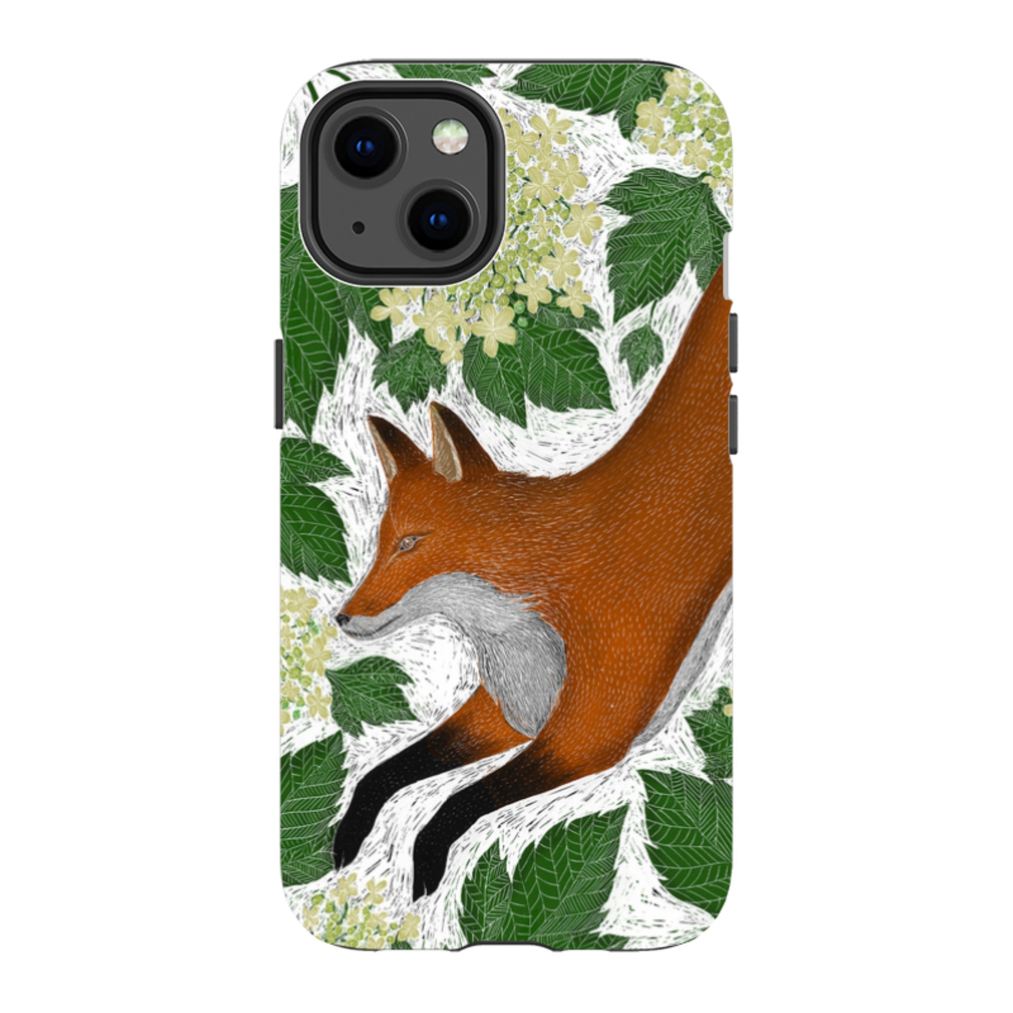 iPhone Tough Case - Fox By Catherine Rowe